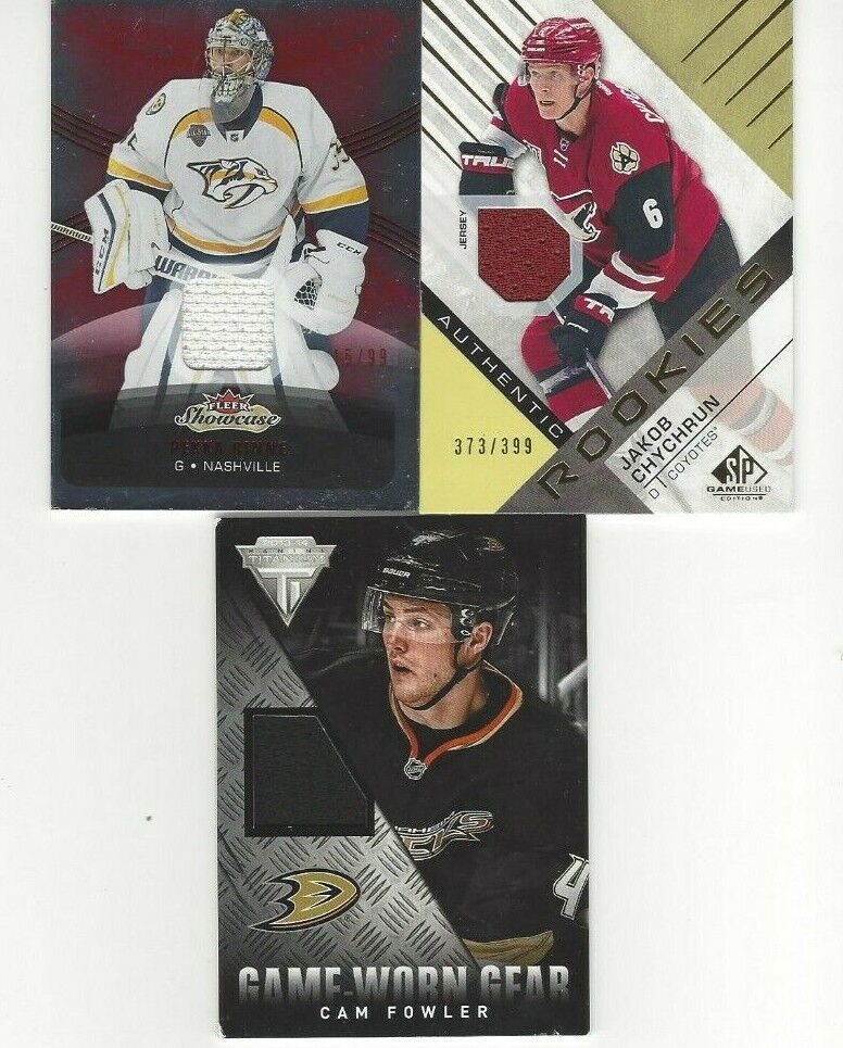 2016-17 SP Game Used Gold #179 Jakob Chychrun Phoenix 373/399