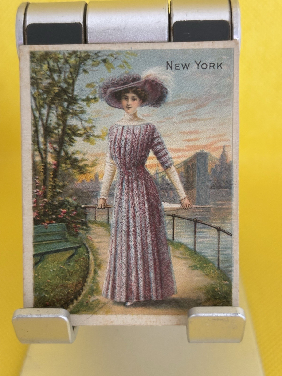 T52 Helmar Costumes & Scenery Tobacco Card, 1912, New York T52 Helmar Costumes & Scenery Tobacco Card, 1912, New York