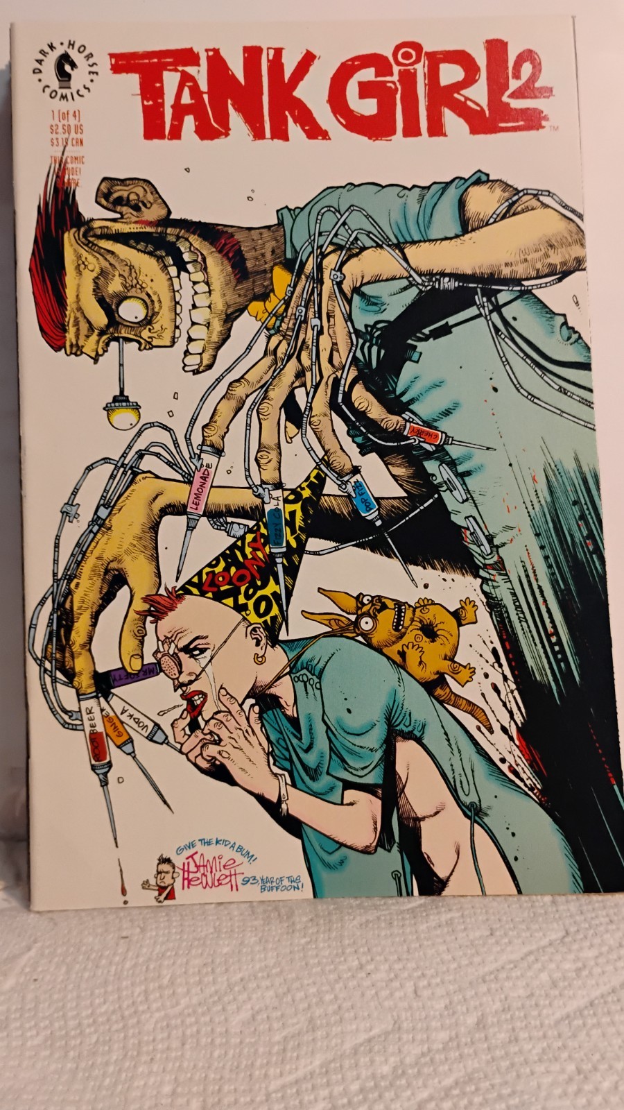 TANK GIRL 2 # 1,2,4 (Dark Horse,1993) VF or better TANK GIRL 2 # 1,2,4 (Dark Horse,1993) VF or better