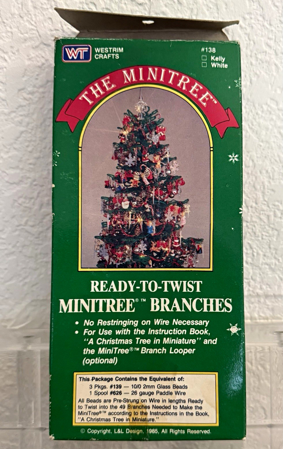 Westrim Crafts Minitree Branches Kit #138 Vintage 1985 Westrim Crafts Minitree Branches Kit #138 Vintage 1985