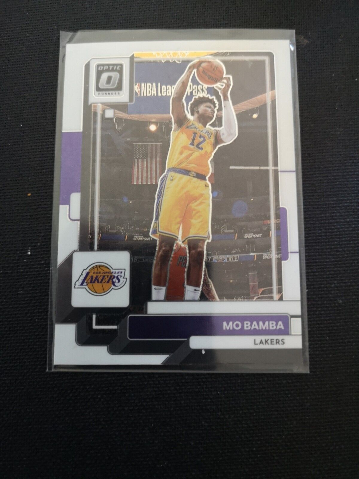 MO Bamba Los Angeles Lakers NBA Card Optic Donruss 22 23 #153