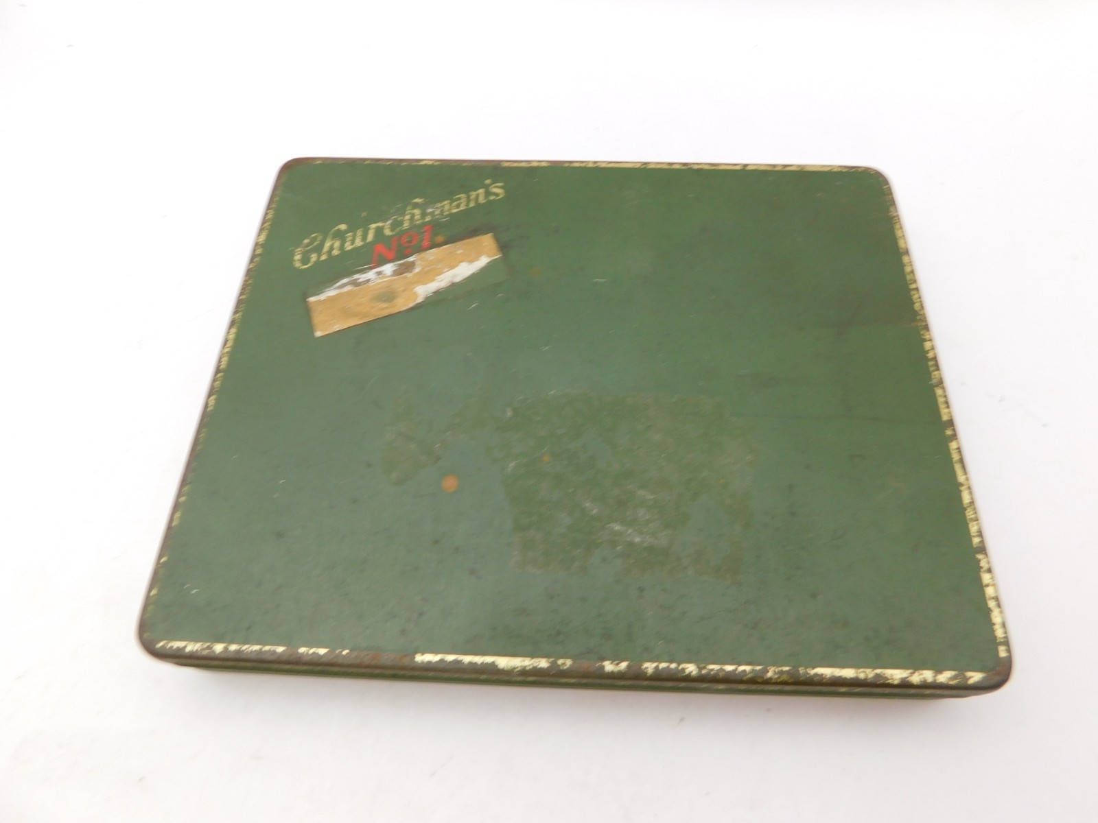 Vth Churchman's No 1 Cigarette Tin Litho Case Holder Box Tobacciana (EMPTY) Vth Churchman's No 1 Cigarette Tin Litho Case Holder Box Tobacciana (EMPTY)