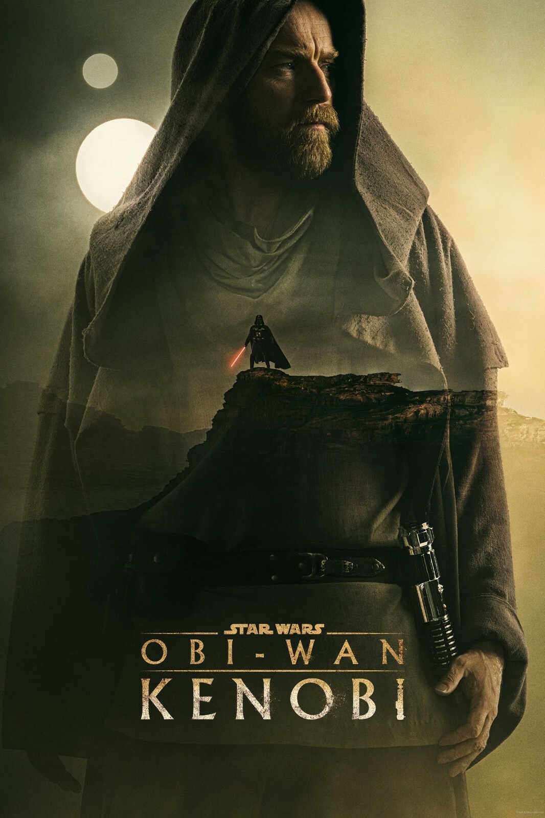 2022 Star Wars Obi-Wan Kenobi Poster 11X17 Ewan McGregor Hayden Christensen 🍿 2022 Star Wars Obi-Wan Kenobi Poster 11X17 Ewan McGregor Hayden Christensen 🍿