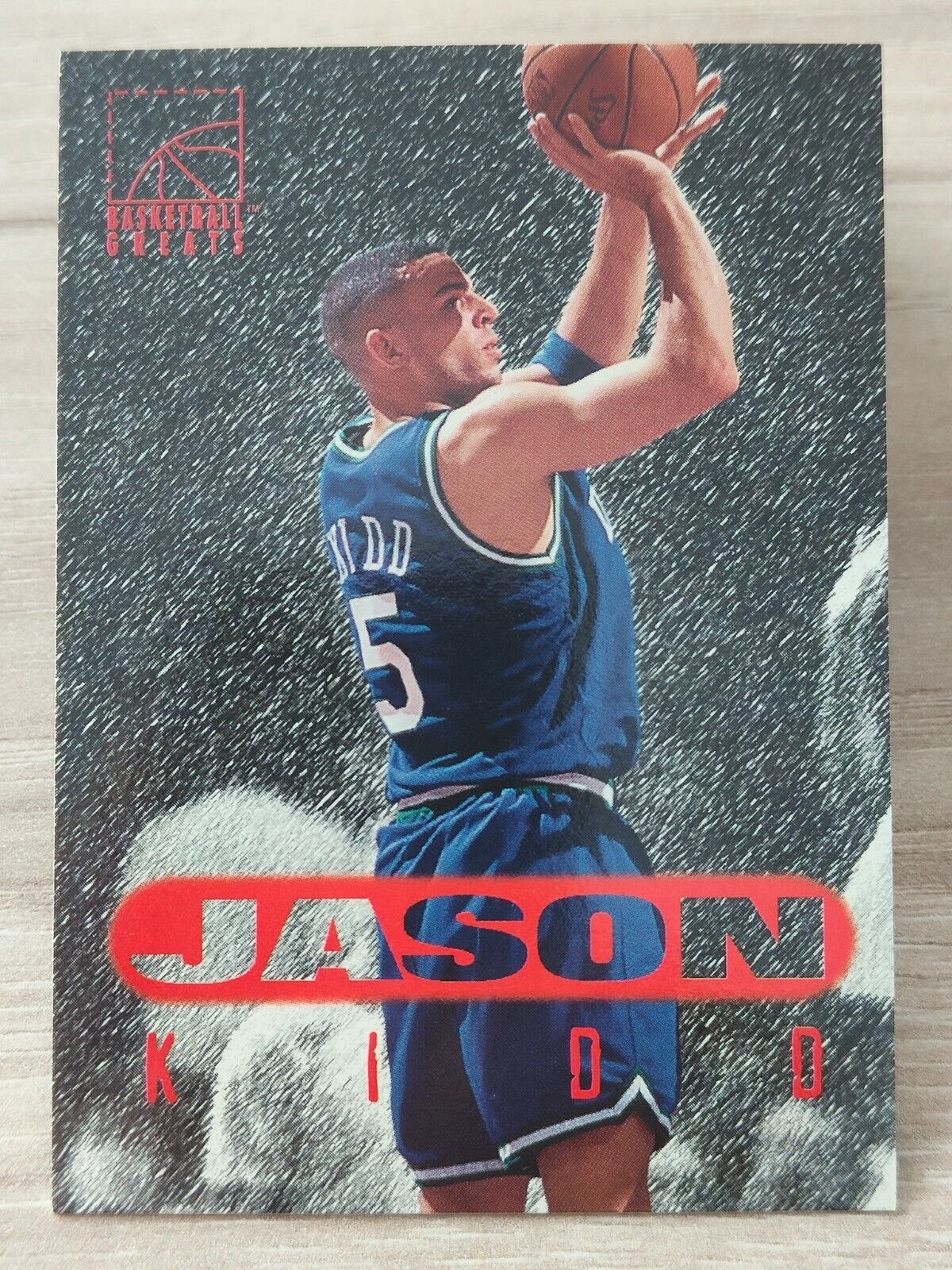 1996-97 N39 Score Board Car Basketball Greats Jason Kidd RC Rookies #95