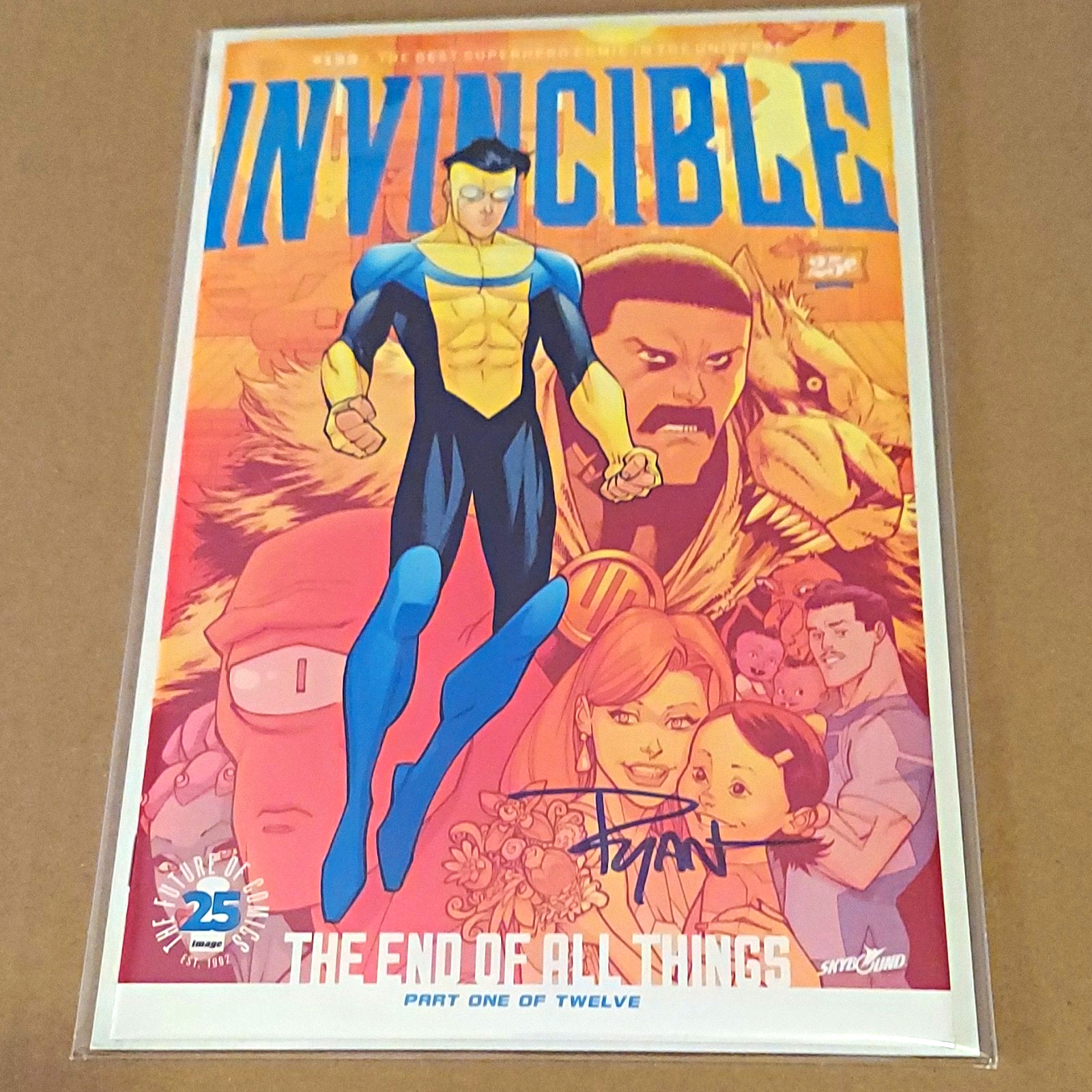 Invincible #133 (Image Comics) The End of All Things Signed by Ryan Ottley W/COA Invincible #133 (Image Comics) The End of All Things Signed by Ryan Ottley W/COA