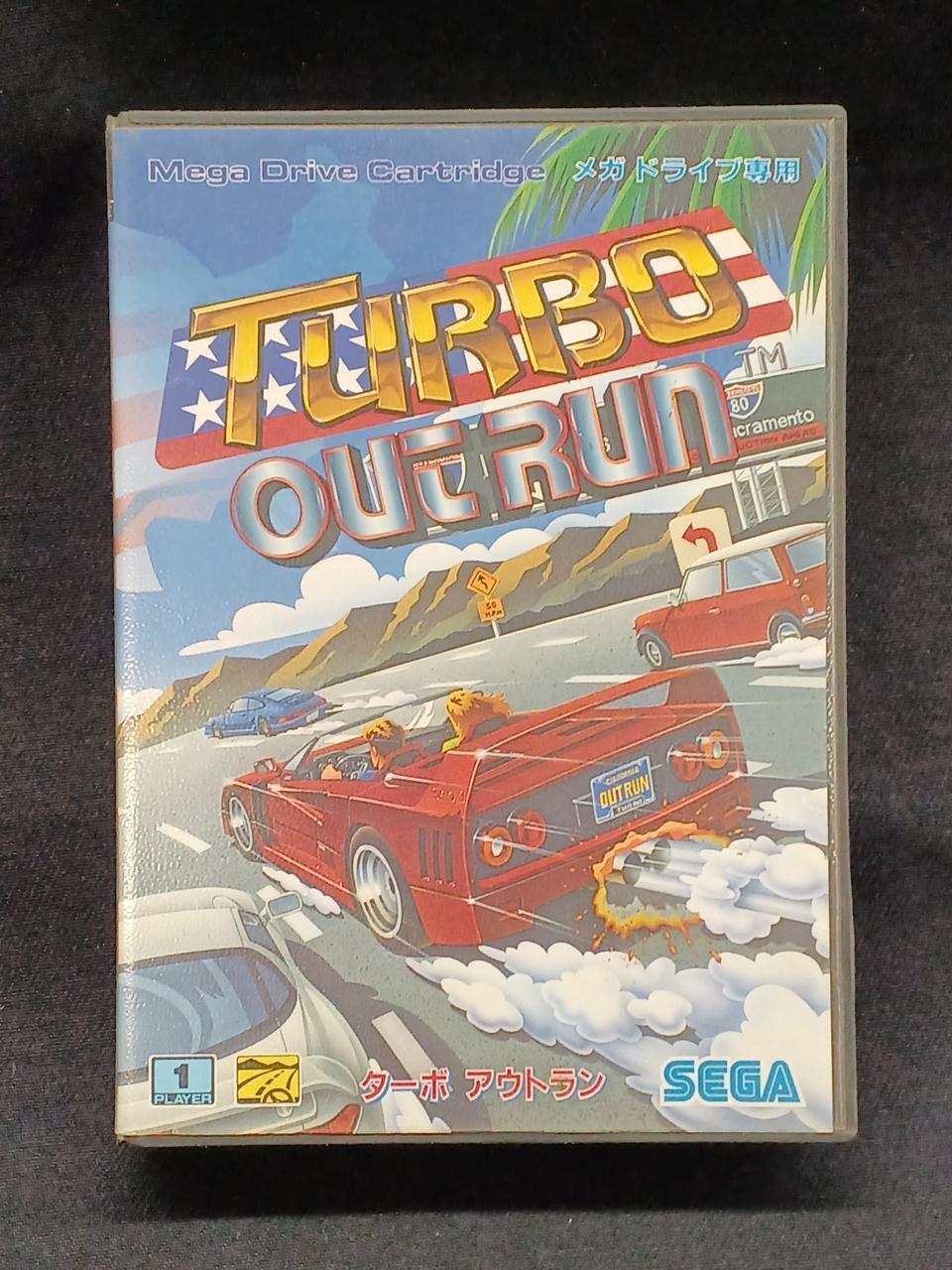 61-80 Sega Turbo Outrun Mega Drive Exclusive Software