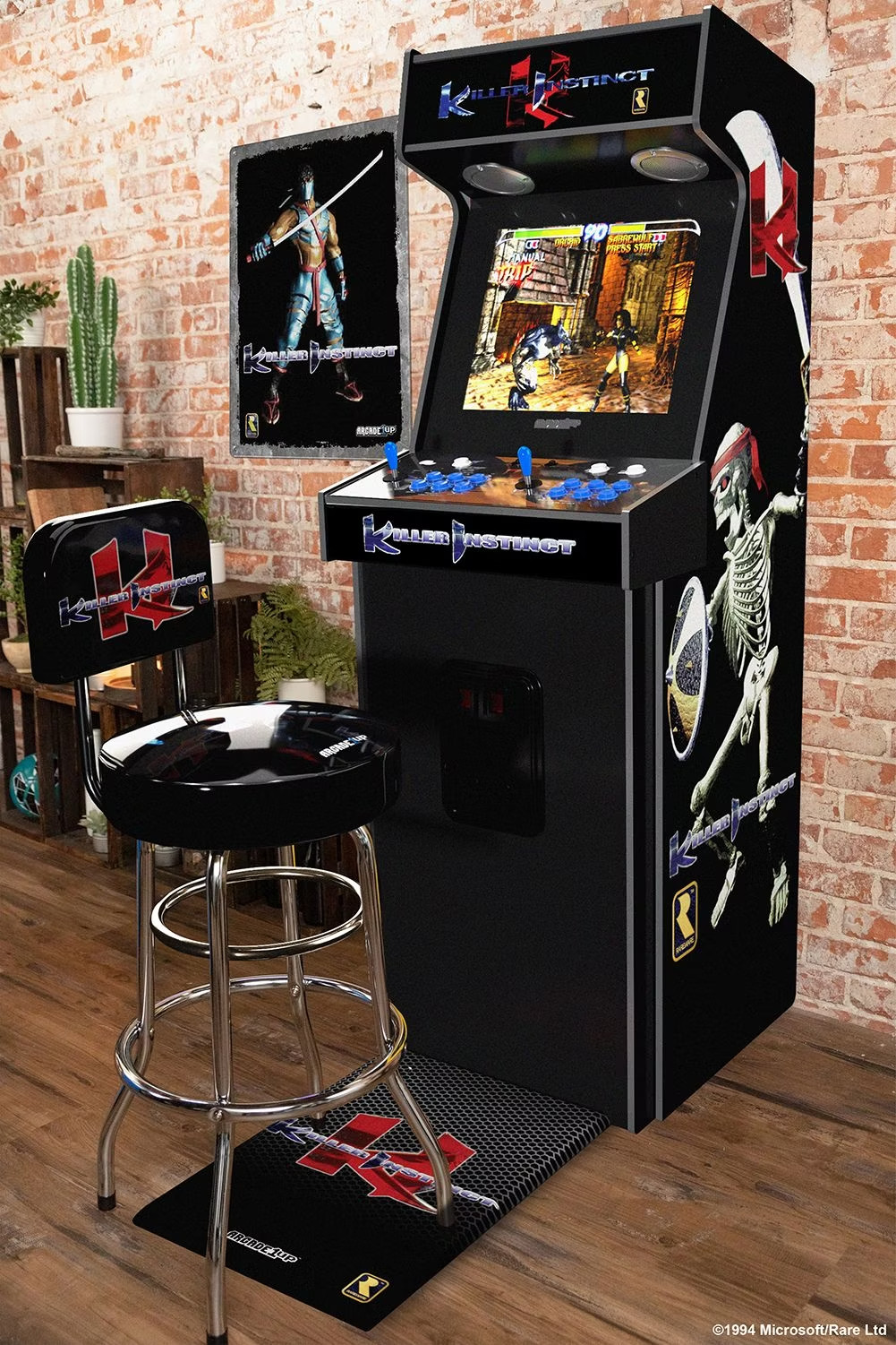Arcade1up Killer Instinct PRO XL size new in box Arcade1up Killer Instinct PRO XL size new in box
