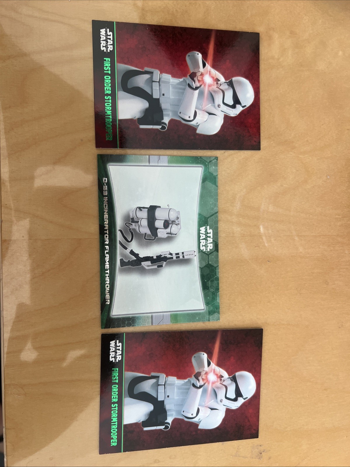 STAR WARS THE FORCE AWAKENS 2015 TOPPS FIRST ORDER STORMTROOPER CARD #7