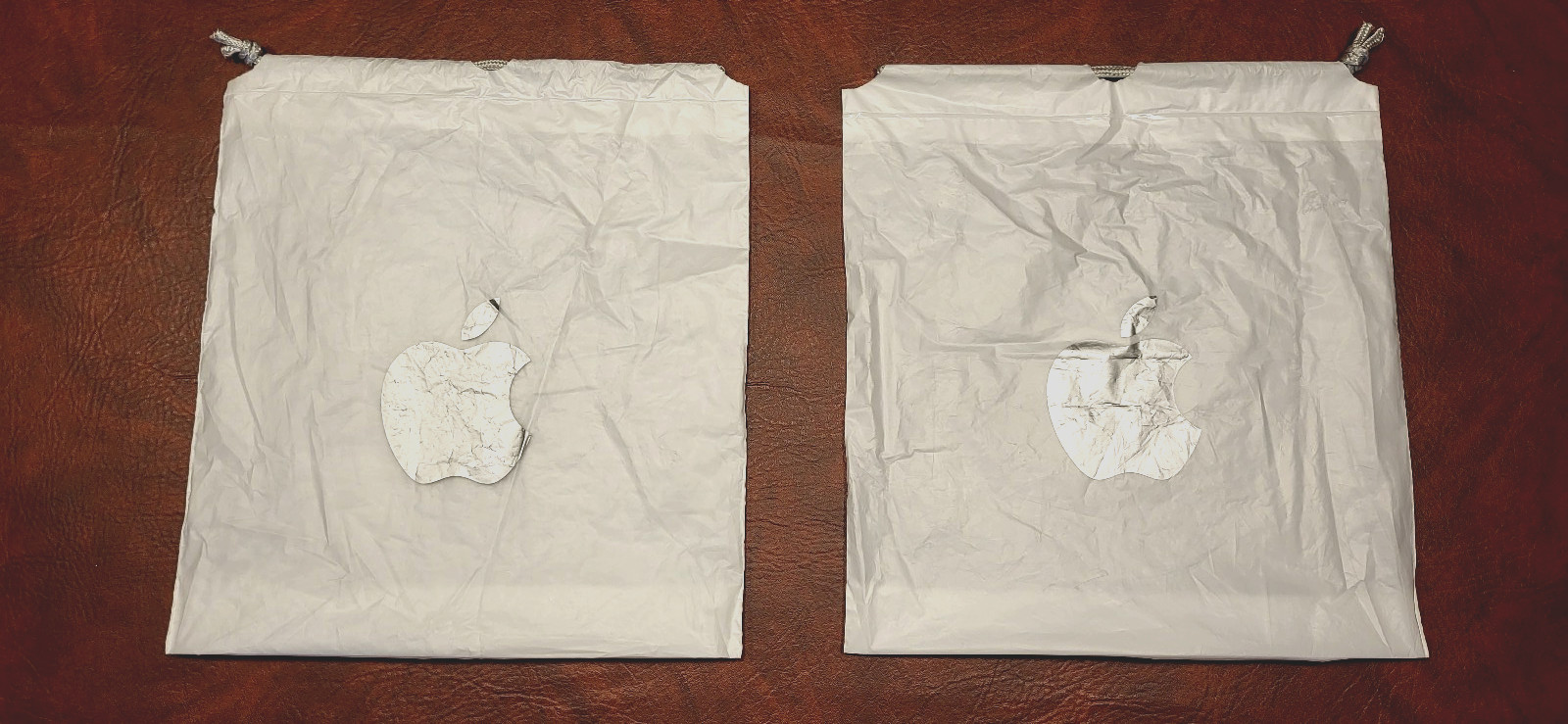 Vintage Apple Store Drawstring Reusable Shopping Gift Bag 13\