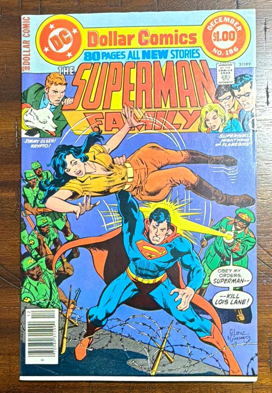 The Superman Family #186 - Bronze Age (December 1977) The Superman Family #186 - Bronze Age (December 1977)