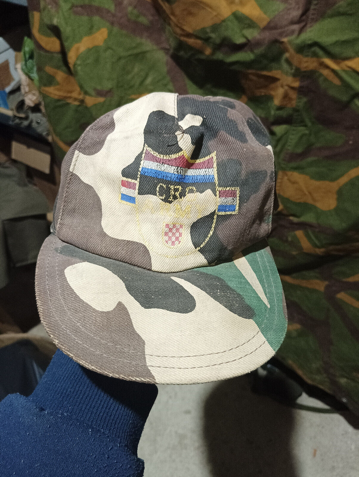 Cro army 1991 baseball cap