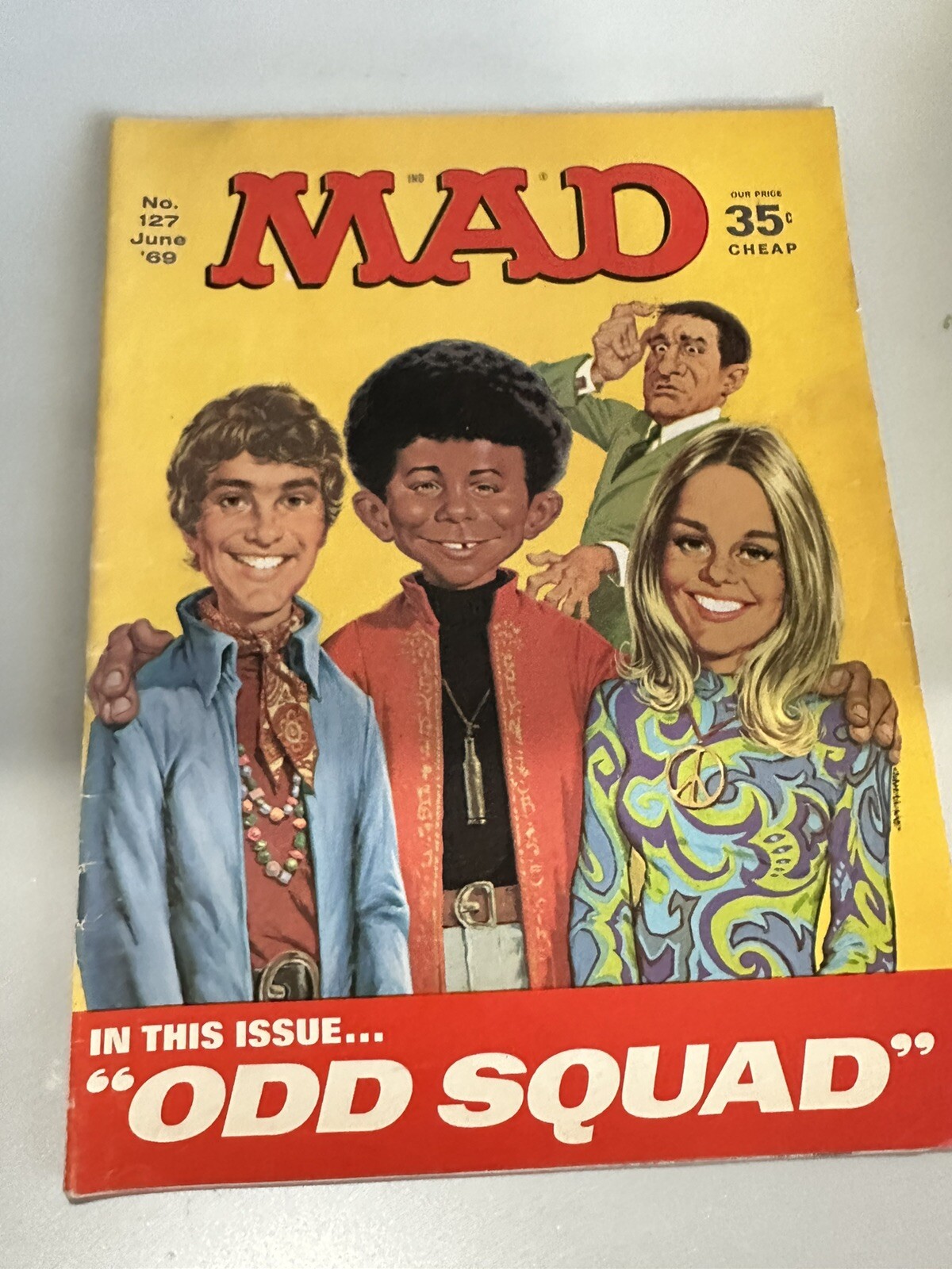 Mad Magazine #127 Featuring The Odd Squad Mod Squad, original owner Mad Magazine #127 Featuring The Odd Squad Mod Squad, original owner