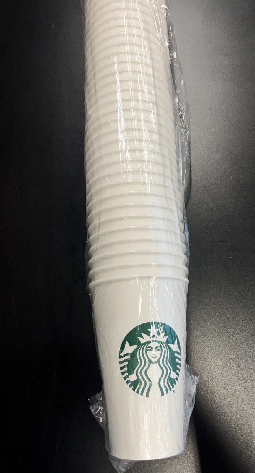 STARBUCKS disposable PAPER CUPS Grande (16 oz) New & Sealed - 50 Count STARBUCKS disposable PAPER CUPS Grande (16 oz) New & Sealed - 50 Count