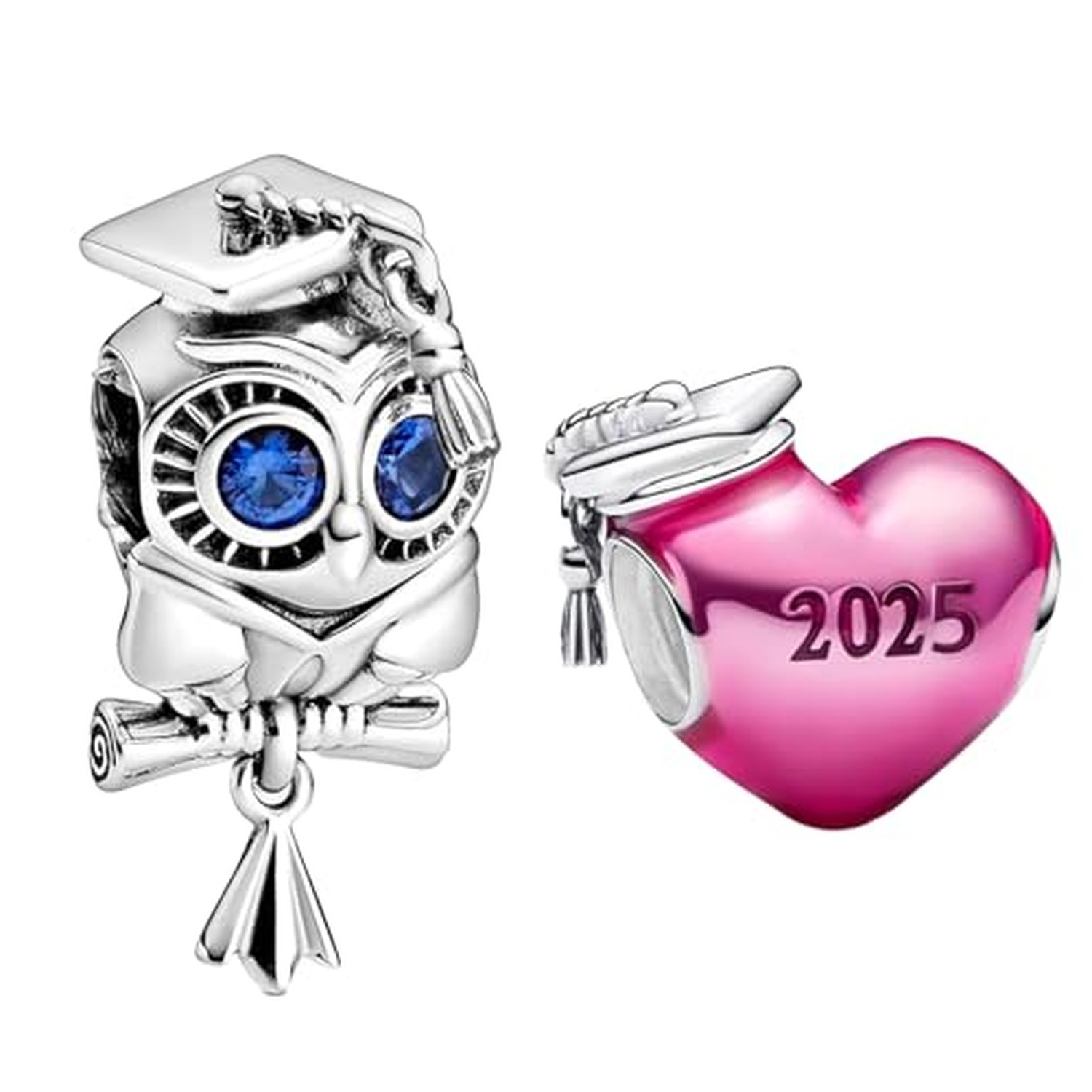2025 Graduation Mom Friends 925 Sterling Silver Charms Family Dangle fit Brac... 2025 Graduation Mom Friends 925 Sterling Silver Charms Family Dangle fit Brac...