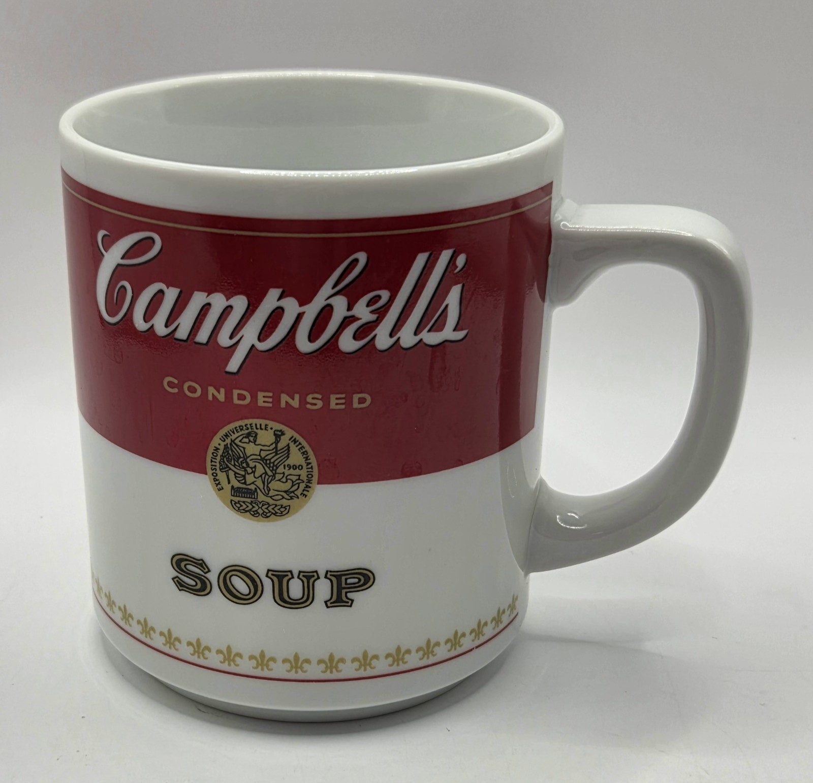 Vintage 1981 Campbell\'s Condensed Soup Mug Coffee Cup Corning Genuine Porcelain Vintage 1981 Campbell\'s Condensed Soup Mug Coffee Cup Corning Genuine Porcelain