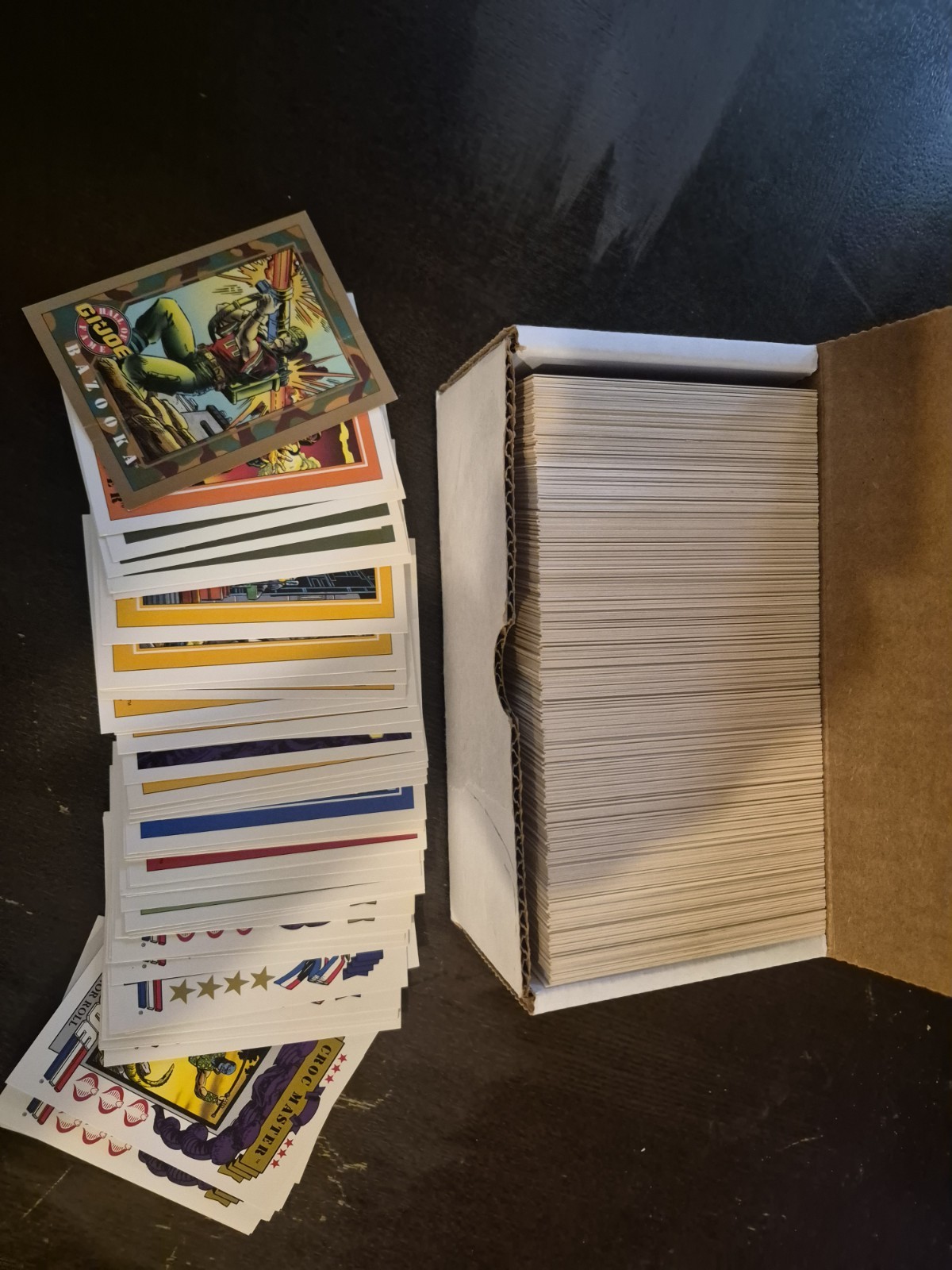 Vintage 1991 Hasbro GI Joe Collectible Trading Cards, Impel 400 Card Lot Vintage 1991 Hasbro GI Joe Collectible Trading Cards, Impel 400 Card Lot