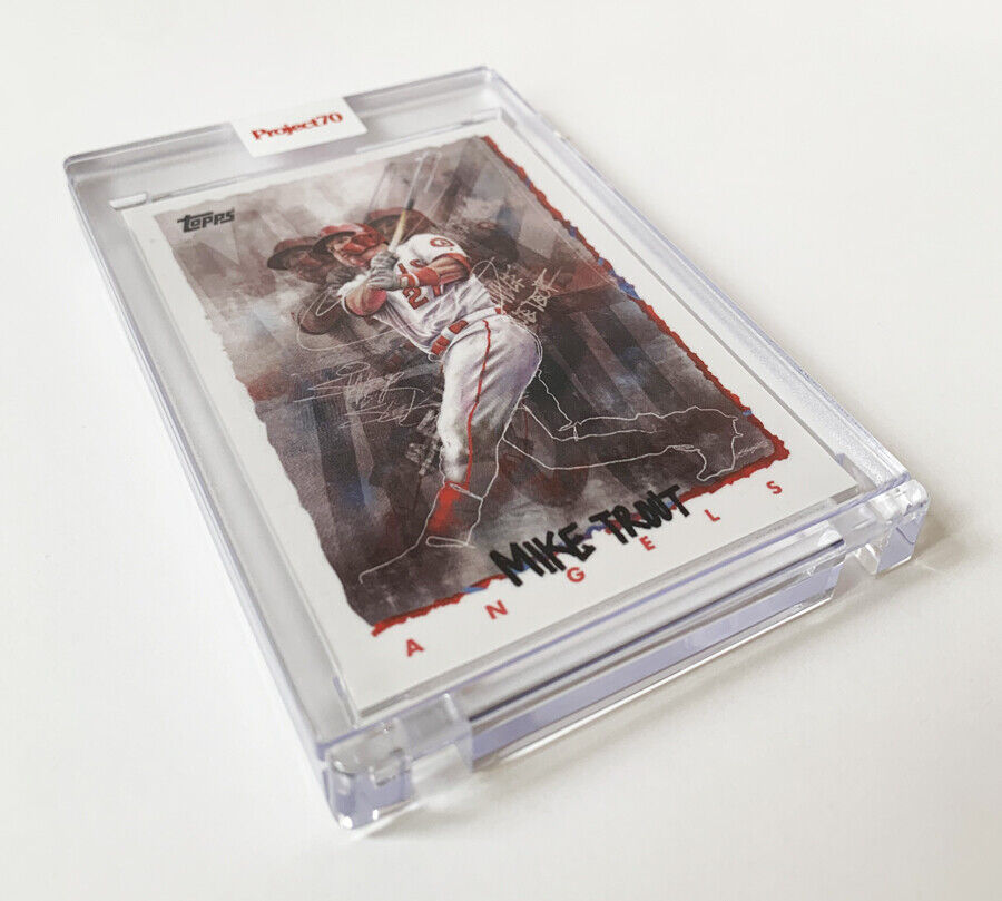 Topps Project 70 Card #64 - Mike Trout by Chuck Styles - LA Angels