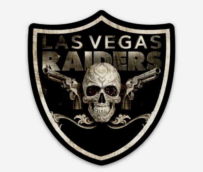 Las Vegas Raiders MAGNET - Sin City Football Raiders Nation former Oakland Las Vegas Raiders MAGNET - Sin City Football Raiders Nation former Oakland