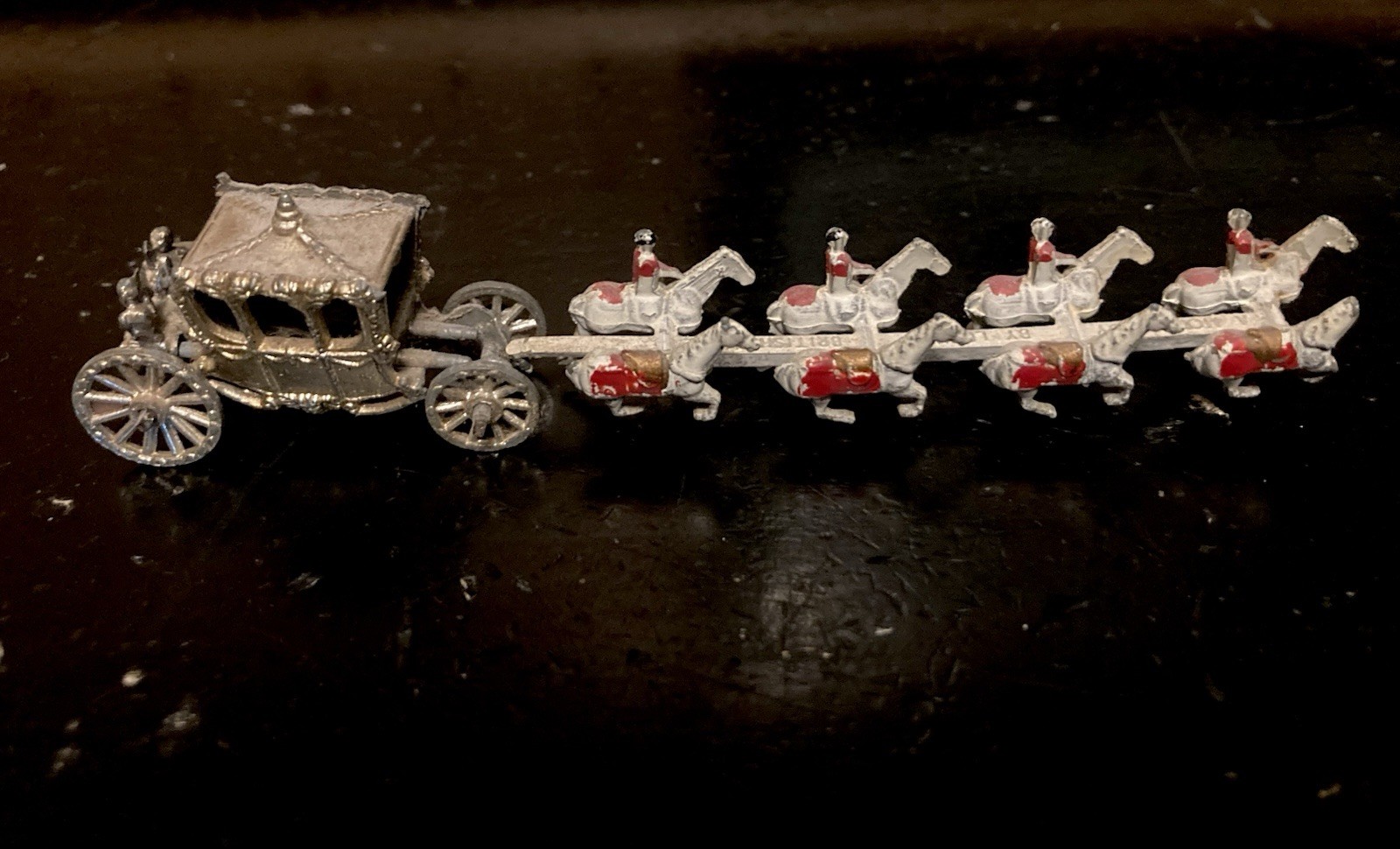 1953 Lesney Moko Coronation Coach model of Queen Elizabeth II