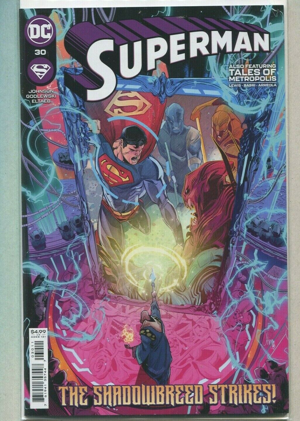 Superman #30 NM The Shadowbreed Strikes  DC Comics CBX1B