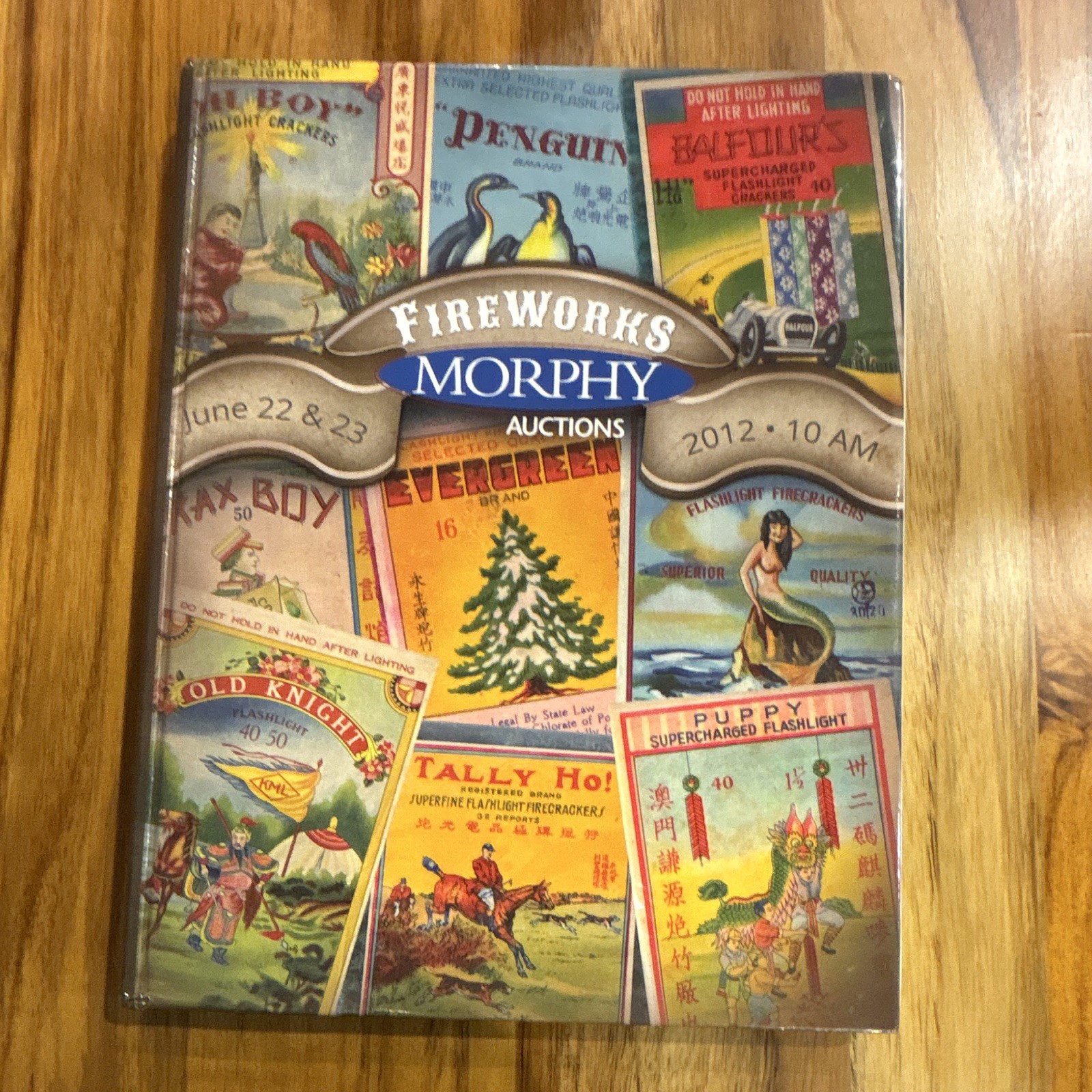 Beautiful Vintage Murphy Fireworks Auction Book Beautiful Vintage Murphy Fireworks Auction Book
