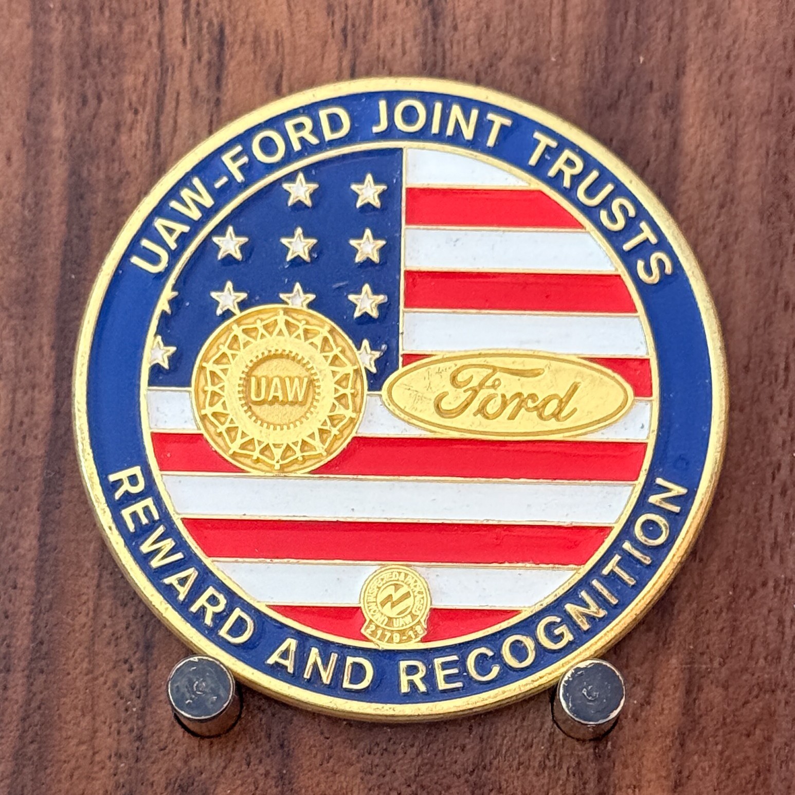 UAW‑Ford Joint Trusts Reward Recognition Challenge Coin M#18 UAW‑Ford Joint Trusts Reward Recognition Challenge Coin M#18