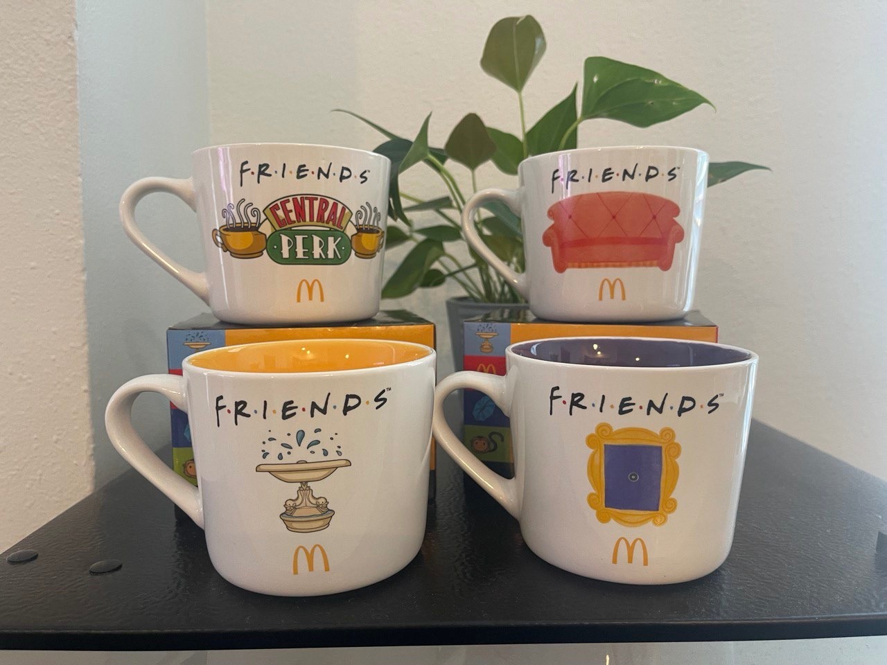 2025 McDonalds FRIENDS SERIES Coffee Mug SET Complete 4 Ceramic Coffee Mug 2025 McDonalds FRIENDS SERIES Coffee Mug SET Complete 4 Ceramic Coffee Mug
