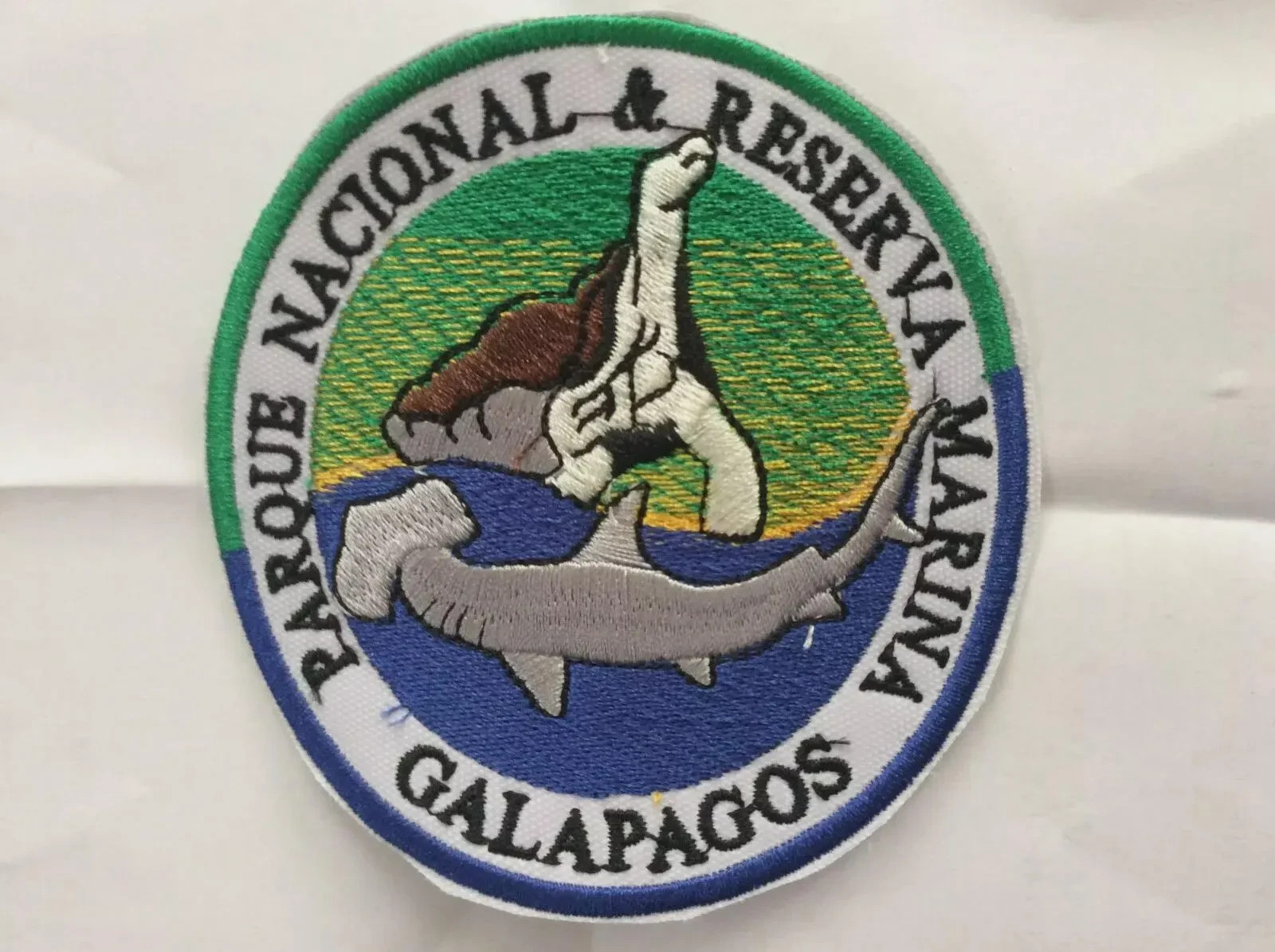 Patch Galapagos National Park Ecuador Turtle Shark Souvenir South America Patch Galapagos National Park Ecuador Turtle Shark Souvenir South America