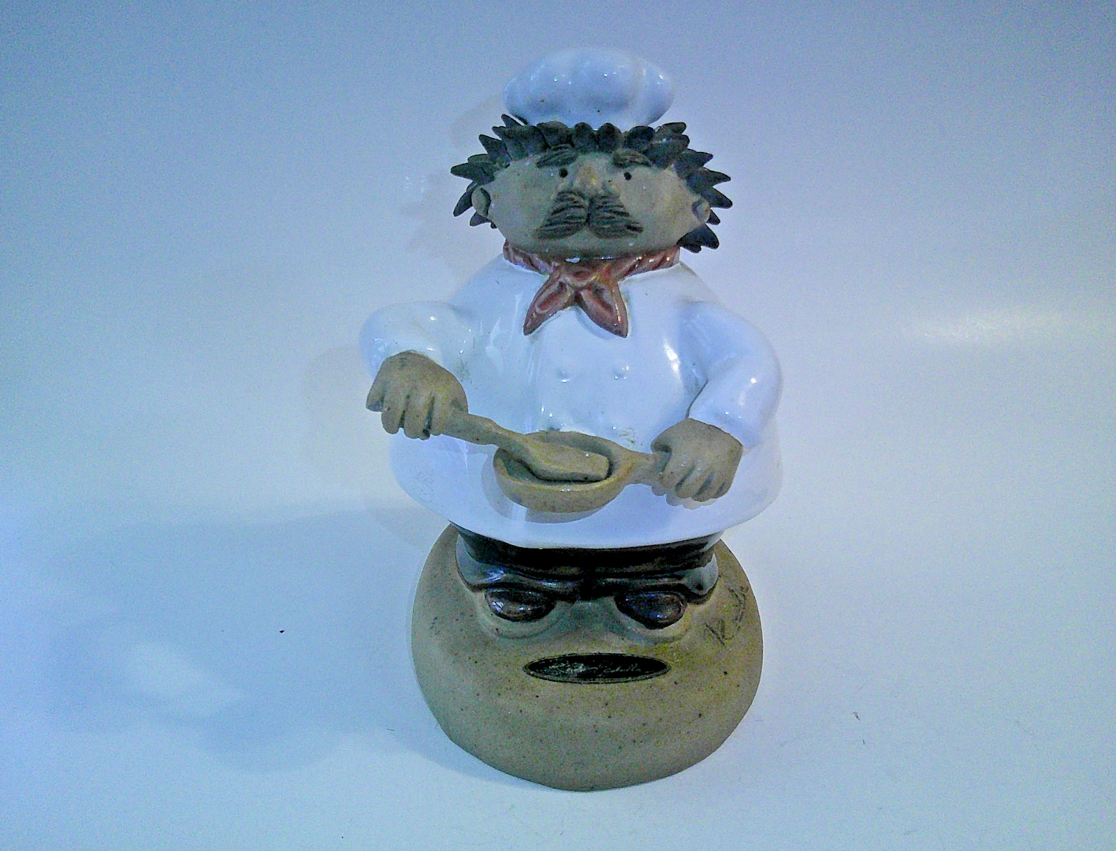 Vintage RARE Rodo Padilla Folk Art Pottery Chef Sculpture Signed 6 in. Vintage RARE Rodo Padilla Folk Art Pottery Chef Sculpture Signed 6 in.