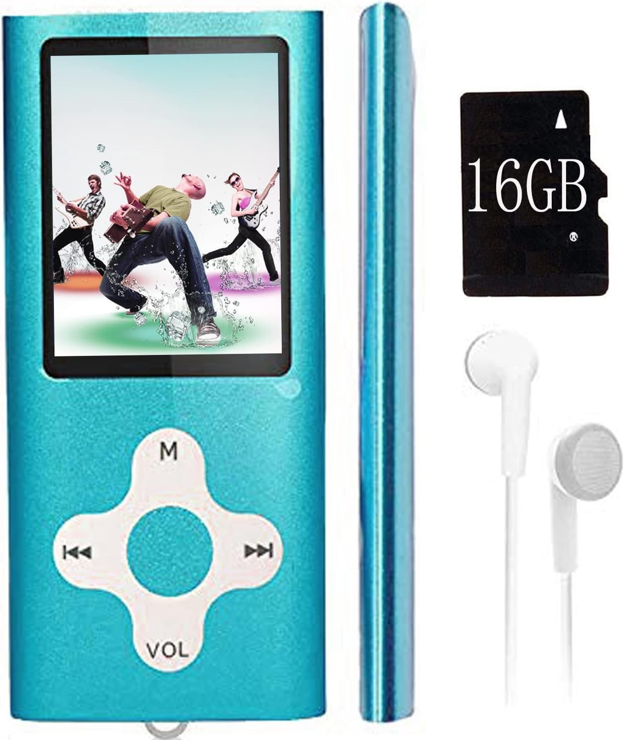 Mp3 Player,Music Player with a 16 GB Memory Card Portable Digital Music Mp3 Player,Music Player with a 16 GB Memory Card Portable Digital Music