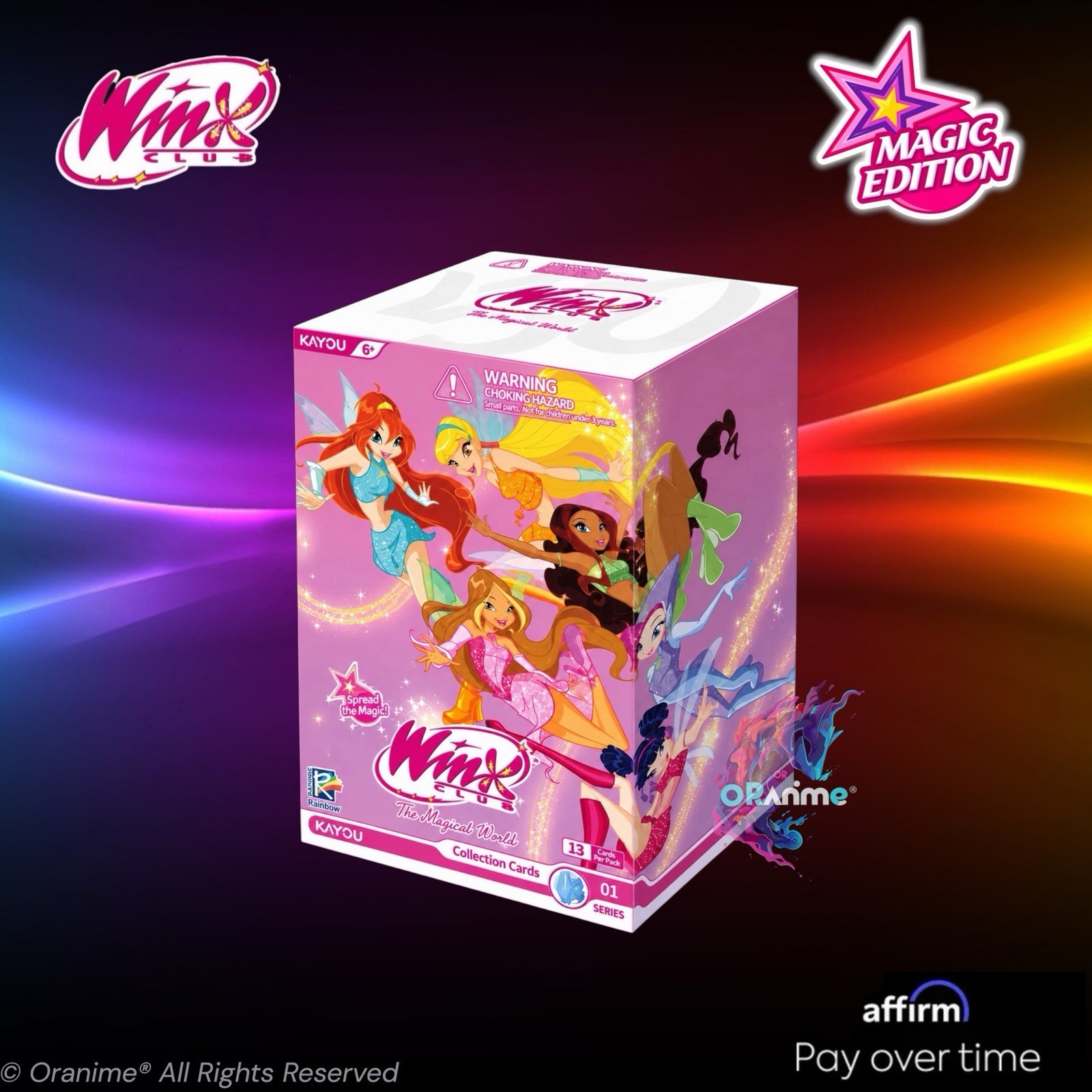 Kayou Winx Club: Fairy Diary Magic Edition Collectible Card Box *PRE-ORDER*