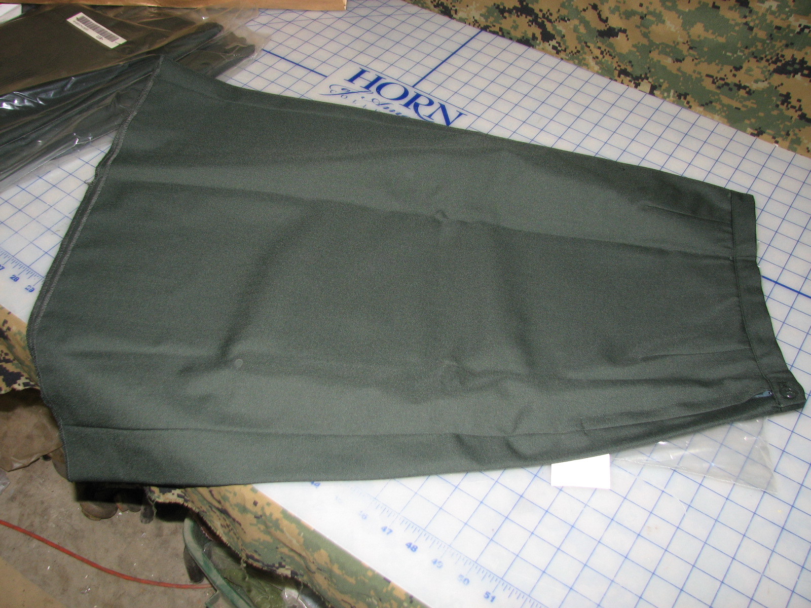 *classic design womens US ARMY dress skirt AG 489 unhemed 10 short ball class A *classic design womens US ARMY dress skirt AG 489 unhemed 10 short ball class A