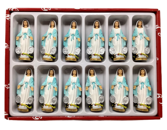 Set of 12 pcs Virgen Milagrosa 3 Set of 12 pcs Virgen Milagrosa 3