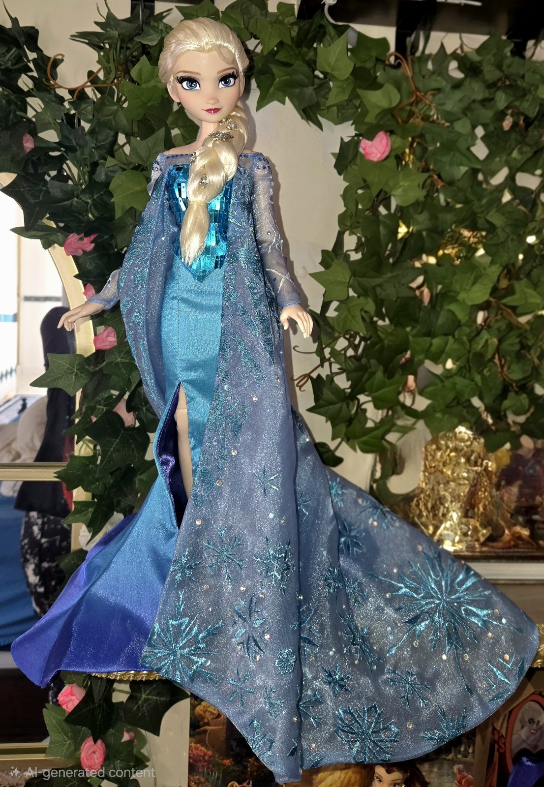 Disney Limited Edition Doll Frozen Elsa Doll Snow Queen dress 17 Disney Limited Edition Doll Frozen Elsa Doll Snow Queen dress 17