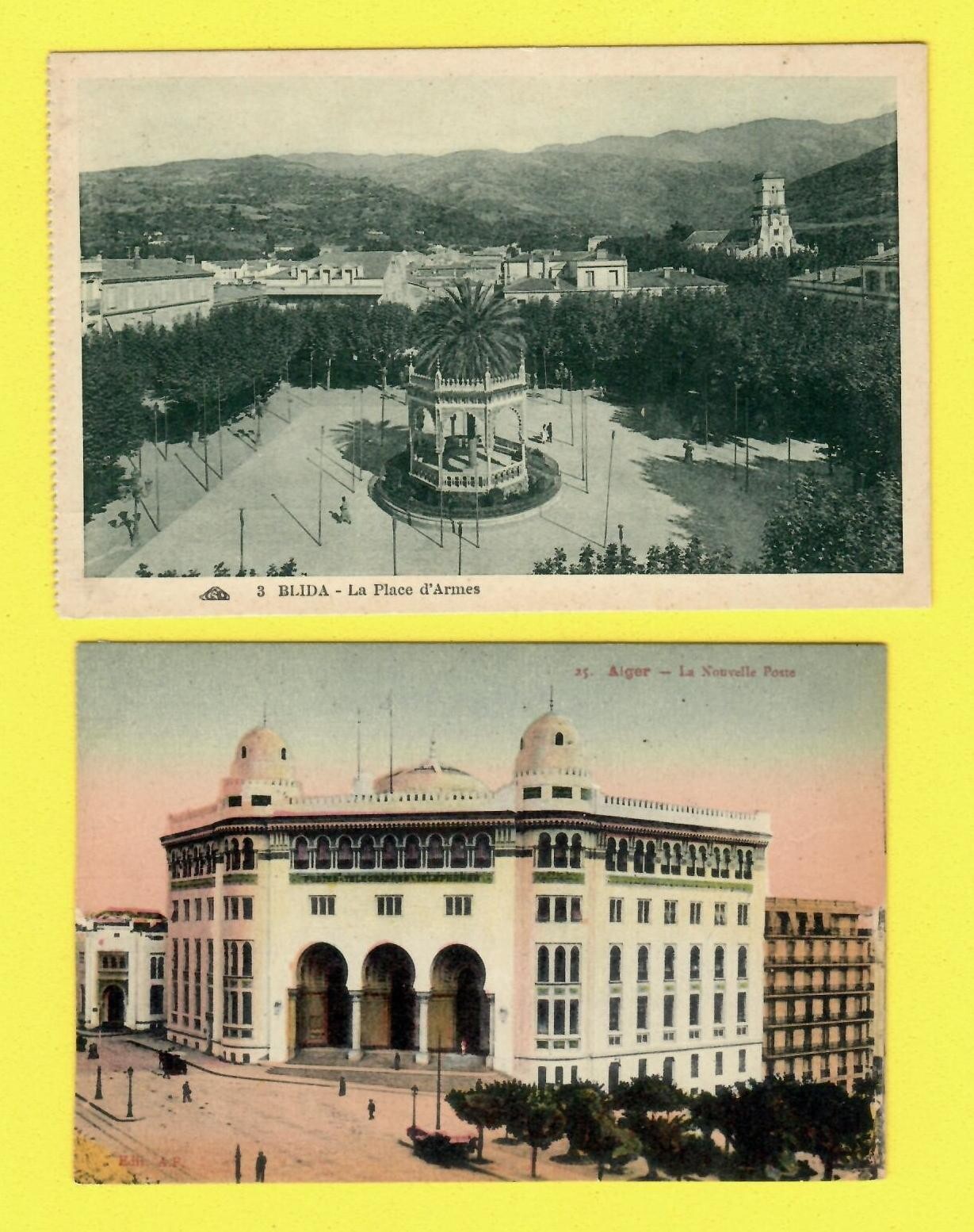 AFRICA ALGERIA LOT OF 4 VINTAGE POSTCARD 3192 AFRICA ALGERIA LOT OF 4 VINTAGE POSTCARD 3192