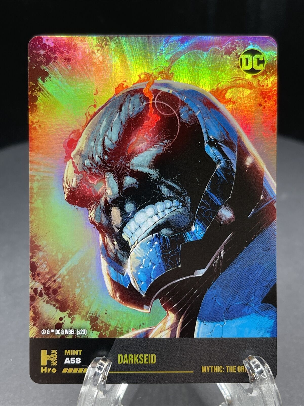 DC Hybrid Trading Card 2023 Chapter 3 Mythic Darkseid #A58