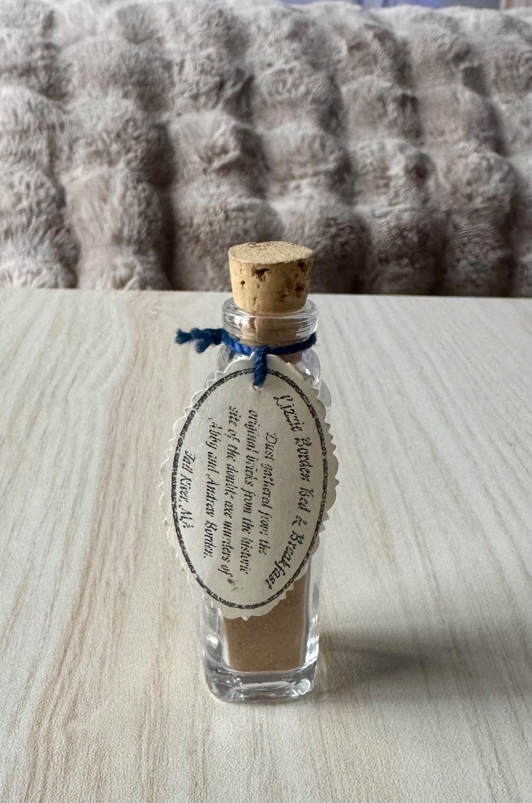 Lizzie Borden Unique Collectible Attic/Brick Dust