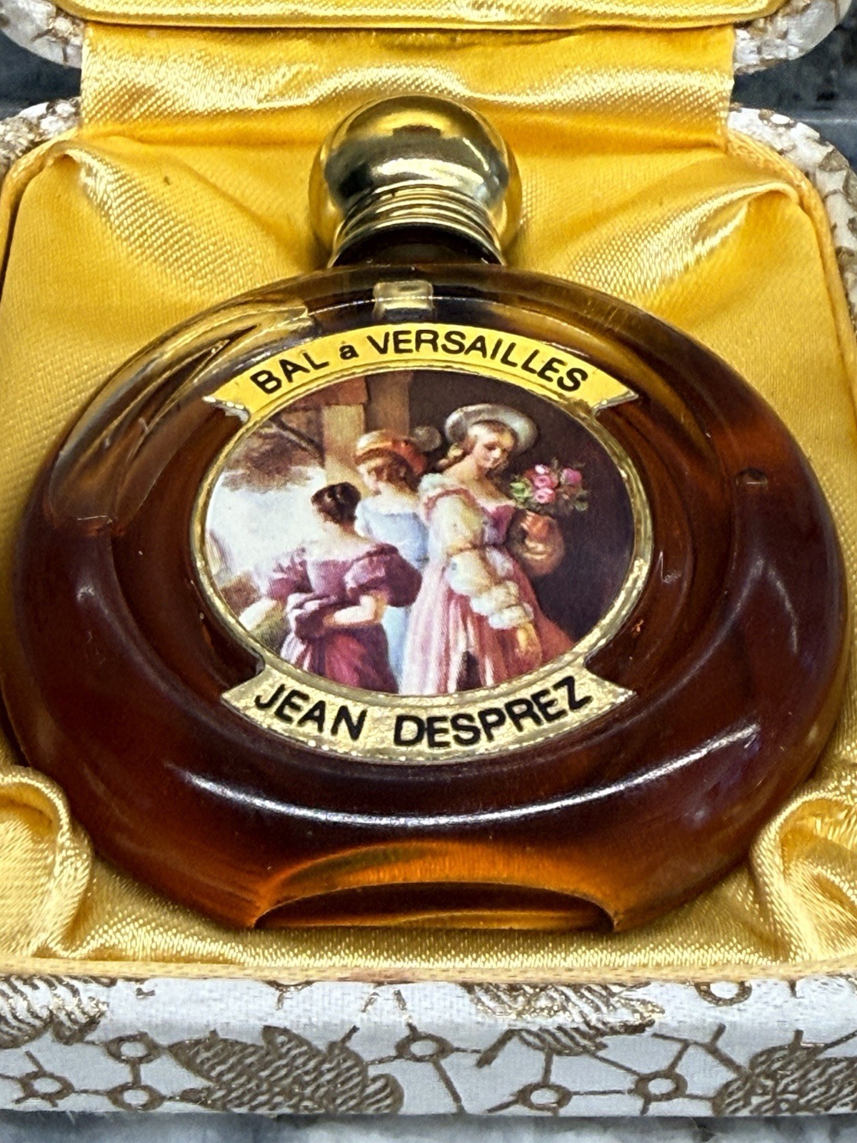 70s Vintage Jean Desprez Bal a Versailles Parfum 1/2 Oz 15ml  NEVER USED perfume