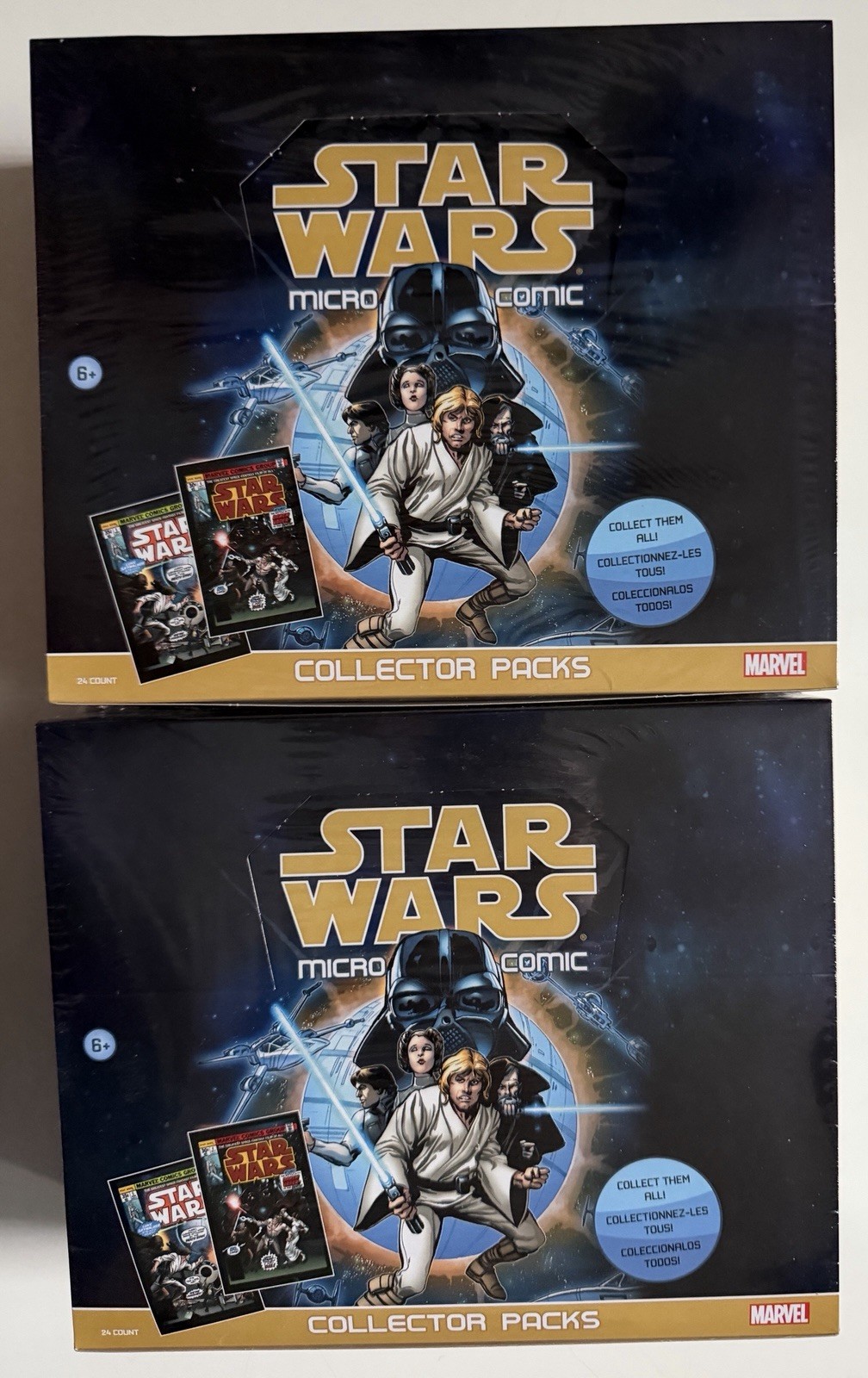 2015 MARVEL Star Wars MICRO COMIC BOOK UNOPENED COLLECTOR PACKS 2 SEALED BOXES 2015 MARVEL Star Wars MICRO COMIC BOOK UNOPENED COLLECTOR PACKS 2 SEALED BOXES