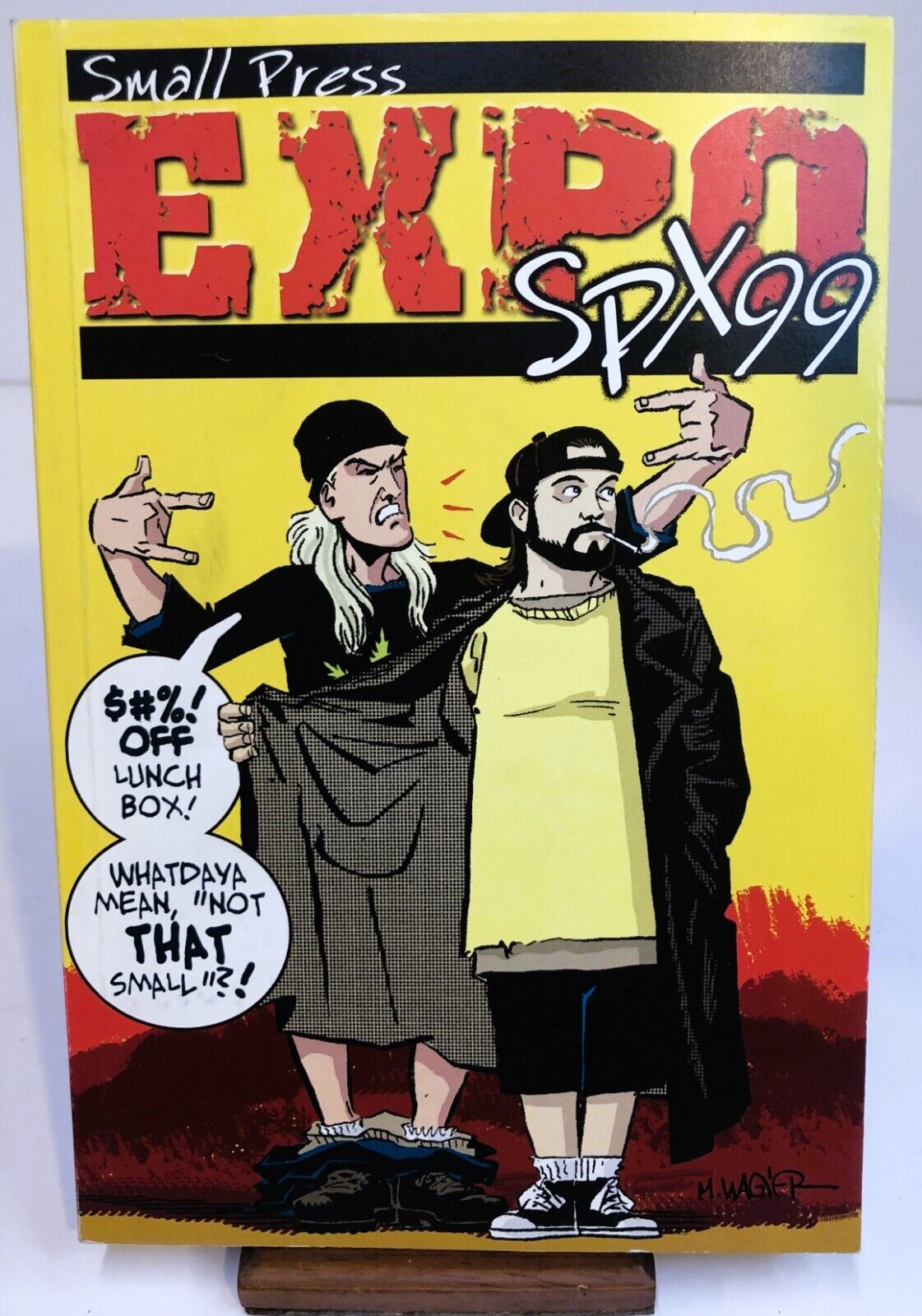 Expo SPX99 manga Jay and Silent Bob Cover Chris Oarr 1998