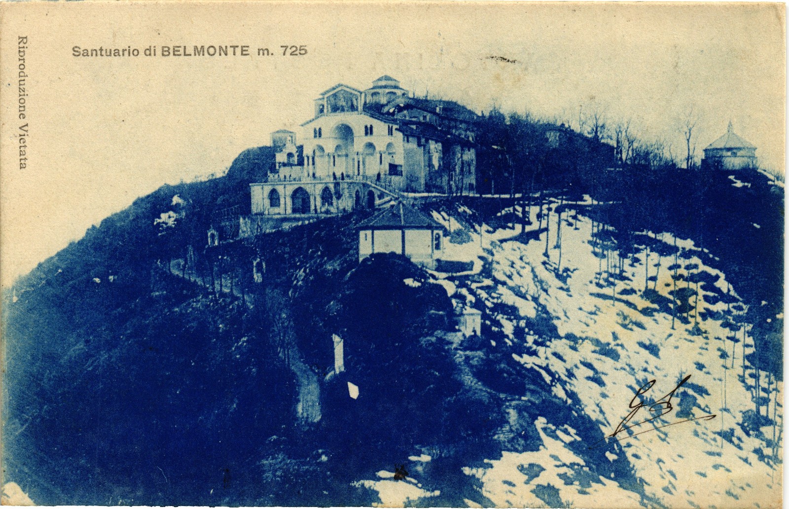 VALPERGA, Turin - Sanctuary of Belmonte - Snowfall - VG - VS037