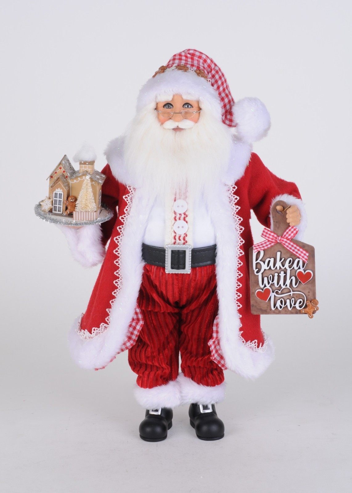 Karen Didion Originals The Baked with Love Santa New CC16-284