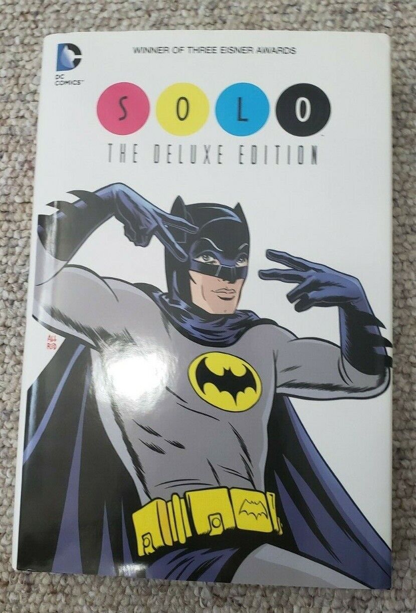 SOLO: DELUXE EDITION By Jeph Loeb - Hardcover **BRAND NEW** Batman cover variant