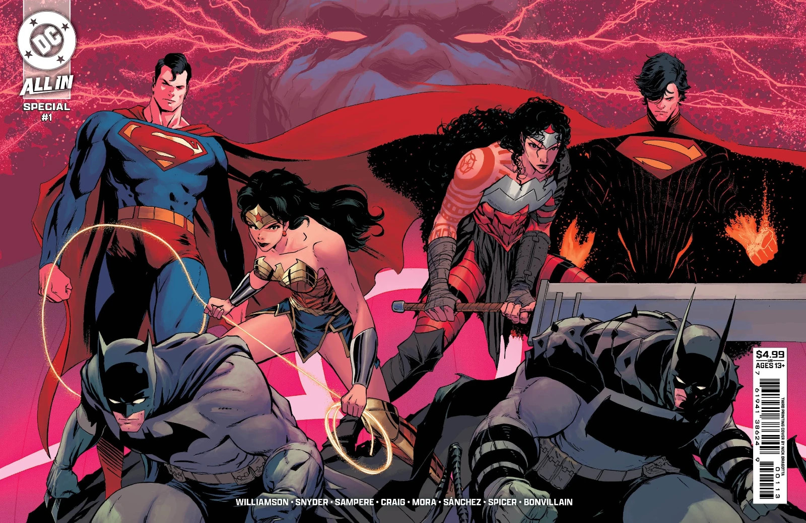 DC ALL-IN SPECIAL #1 (3RD PRINT VARIANT)(2026) COMIC BOOK ~ DC COMICS DC ALL-IN SPECIAL #1 (3RD PRINT VARIANT)(2026) COMIC BOOK ~ DC COMICS