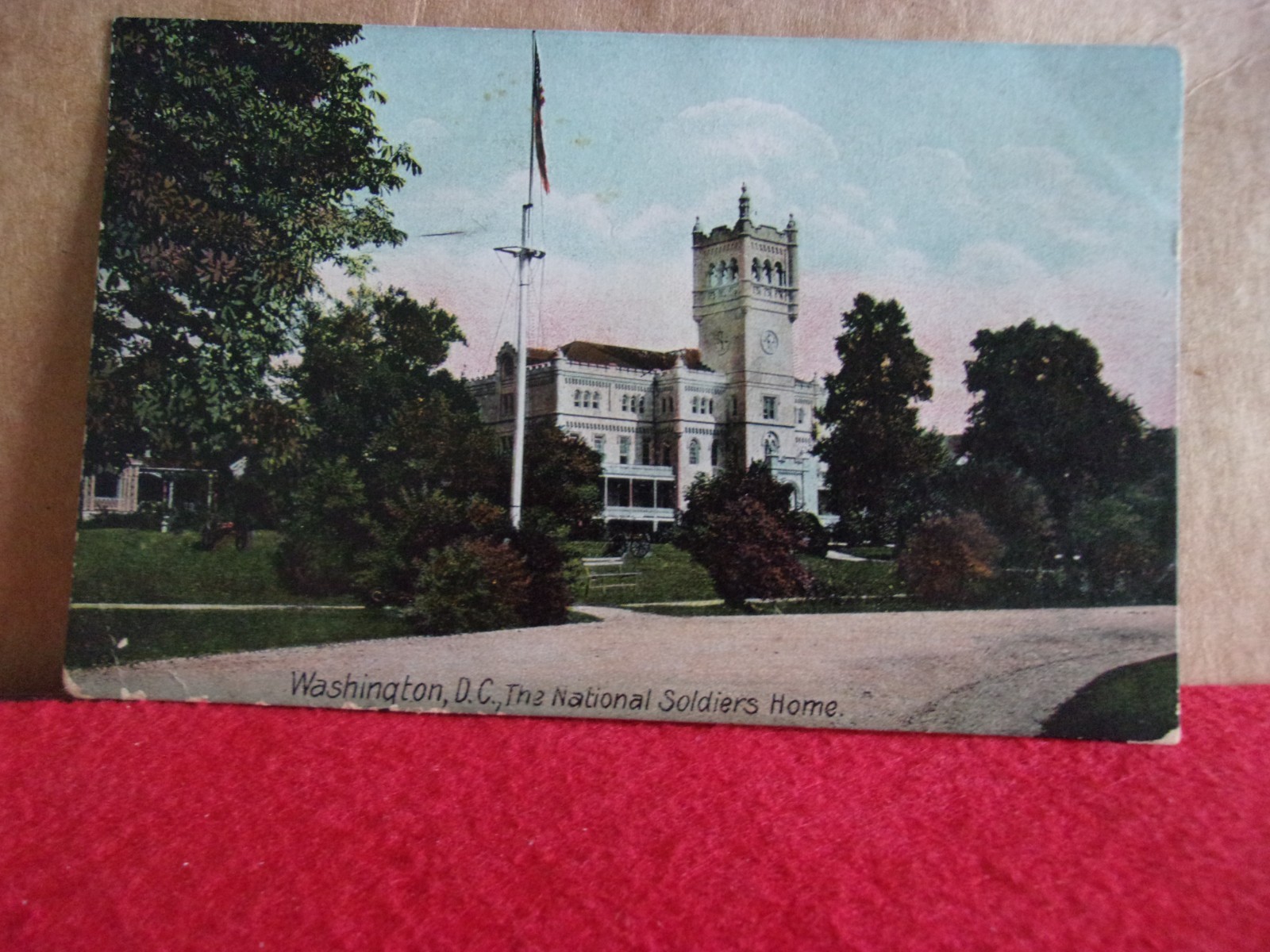 VTG POSTCARD - WASHINGTON DC THE NATIONAL SOLDIERS HOME - 1909 - 1 CENT BF POS VTG POSTCARD - WASHINGTON DC THE NATIONAL SOLDIERS HOME - 1909 - 1 CENT BF POS