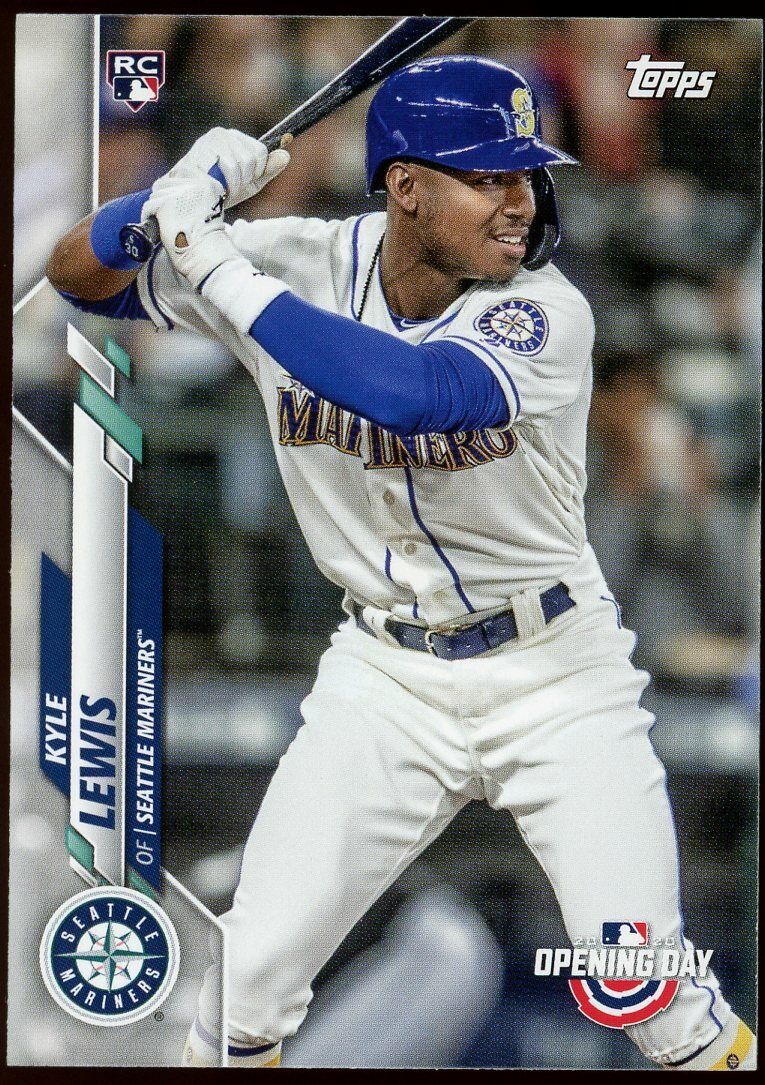 2020 Topps Opening Day Kyle Lewis #17 RC Rookie Card Mariners 🔥🔥