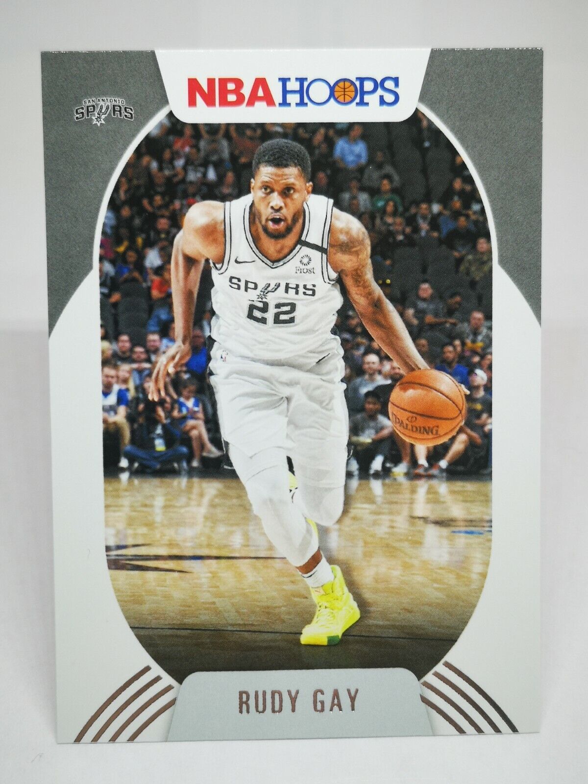 2020-21 Panini Hoops N30 Card NBA Base #121 Rudy Gay - San Antonio Spurs