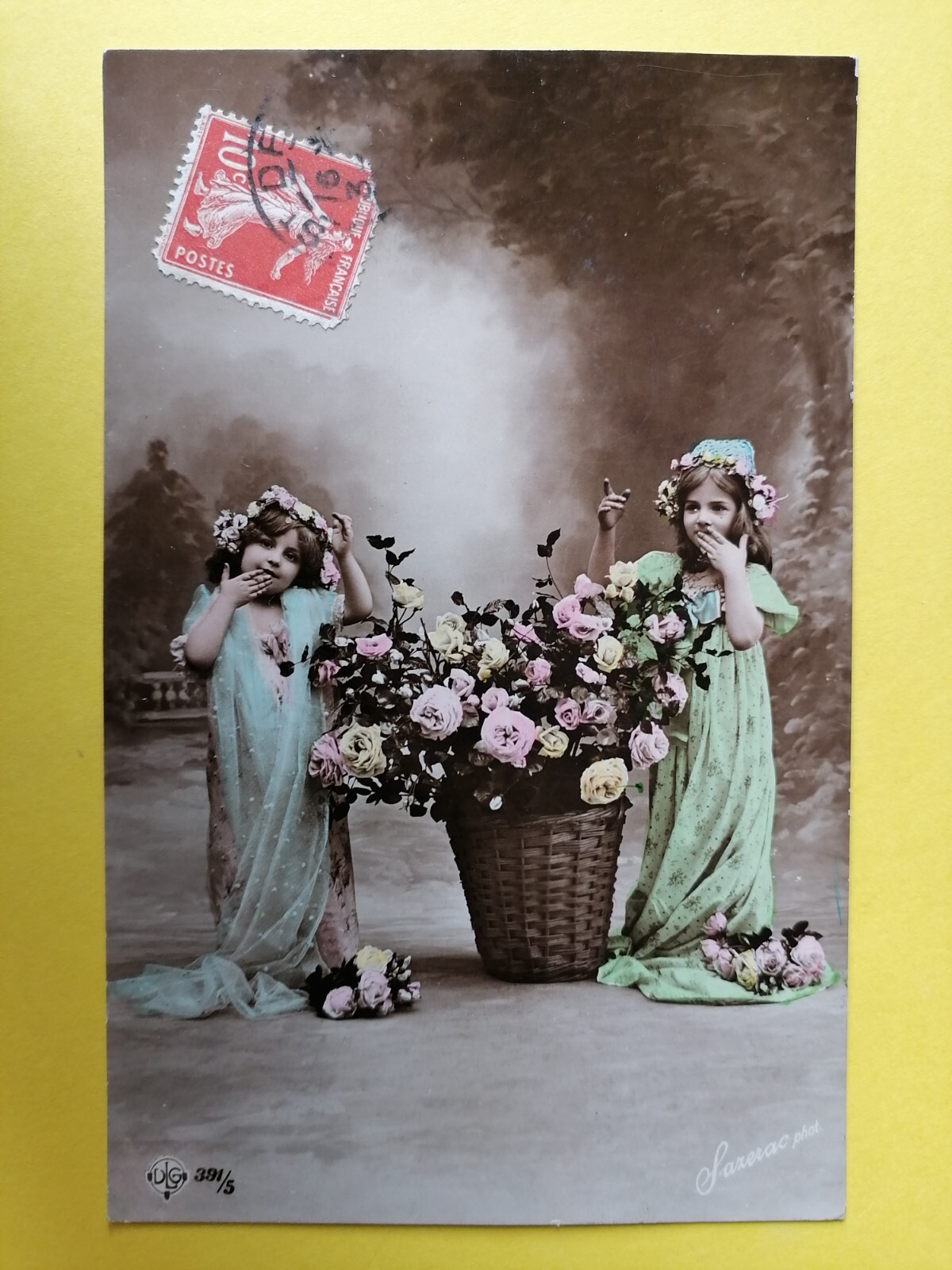 Old postcard fantasy young girls basket of roses fantasy girls basketball of roses Old postcard fantasy young girls basket of roses fantasy girls basketball of roses