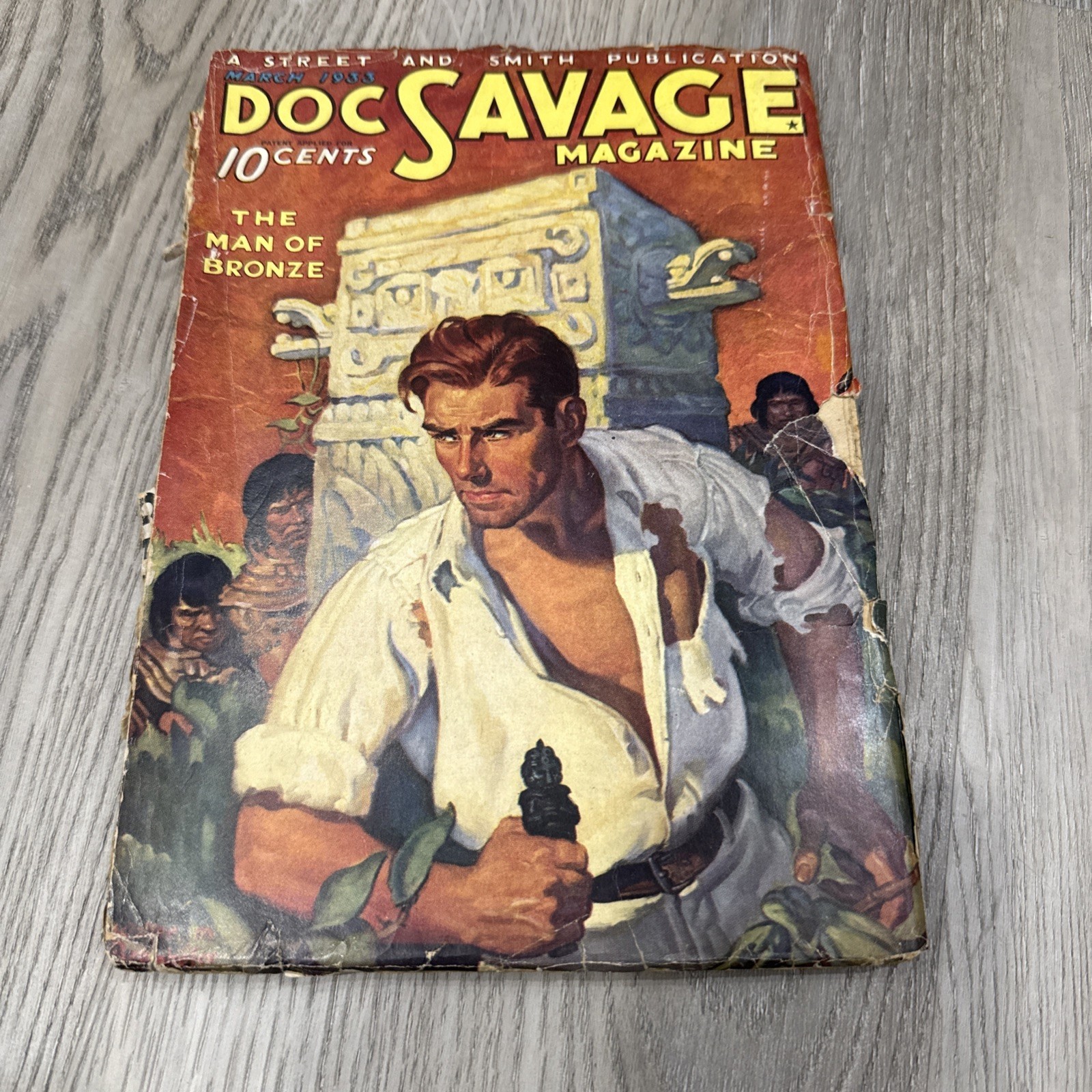 Doc Savage #1 March 1933 (Street & Smith) 1st Doc Appearance Huge Grail Missing
