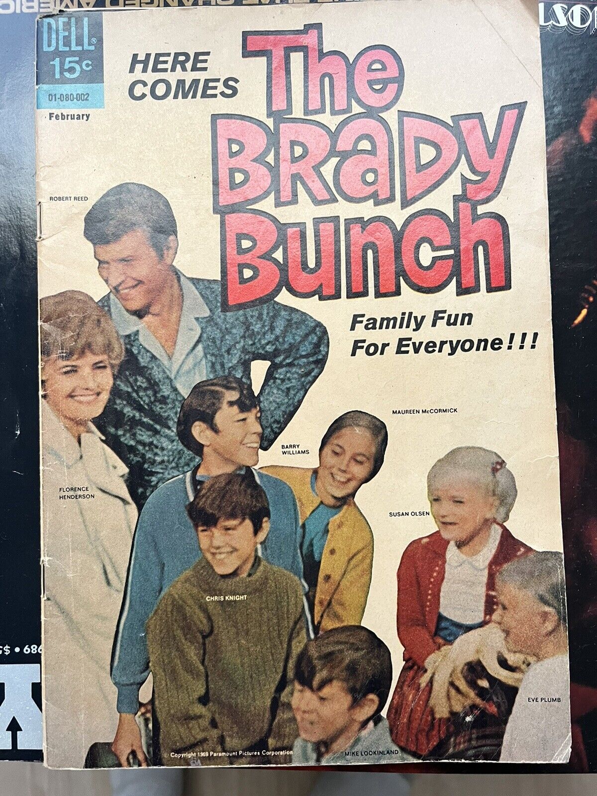 1970 1st ISSUE  THE BRADY BUNCH DELL TV  PHOTO  COMIC  VINTAGE
